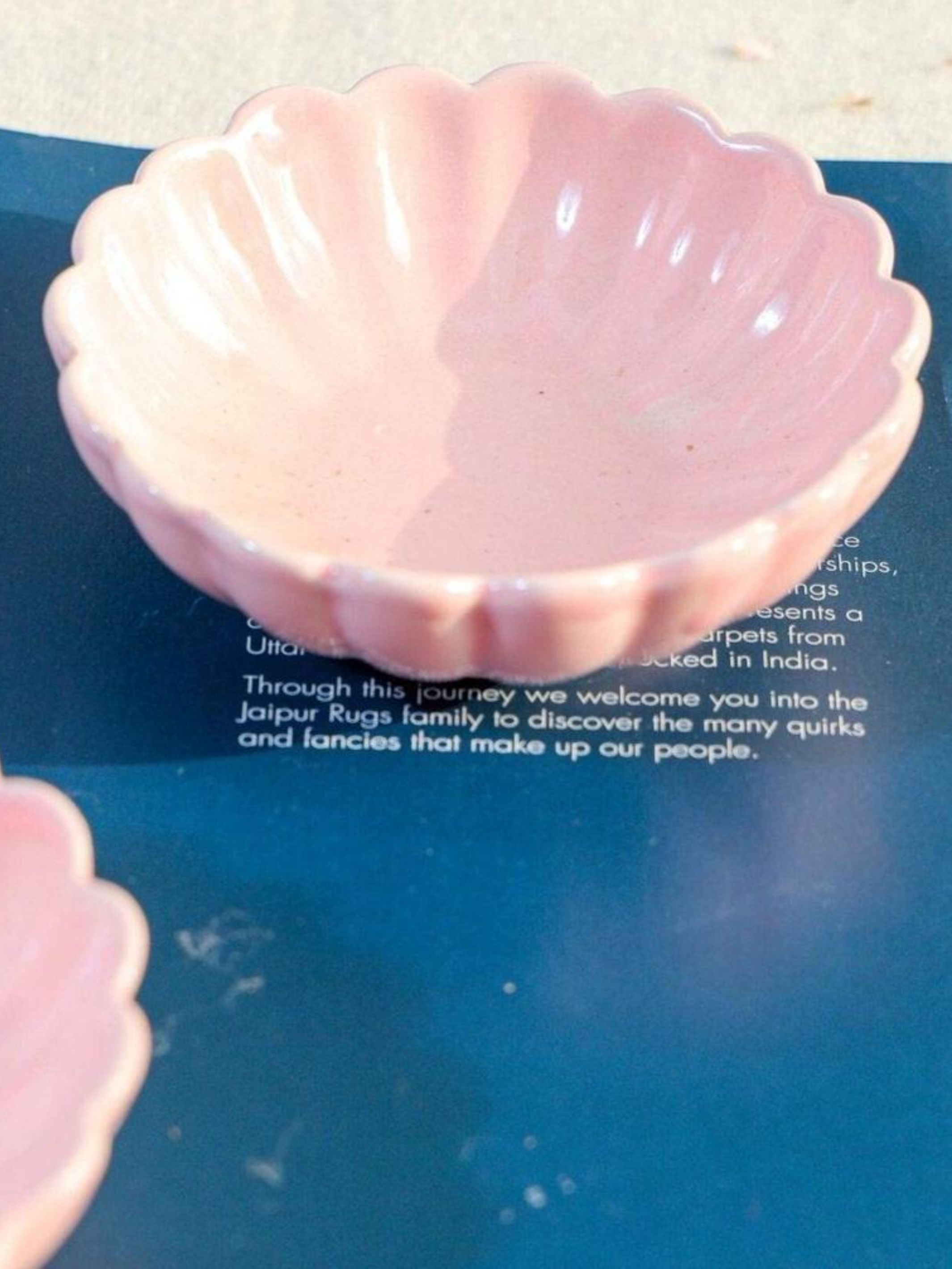 Dessert Bowl set of 2 -Pink