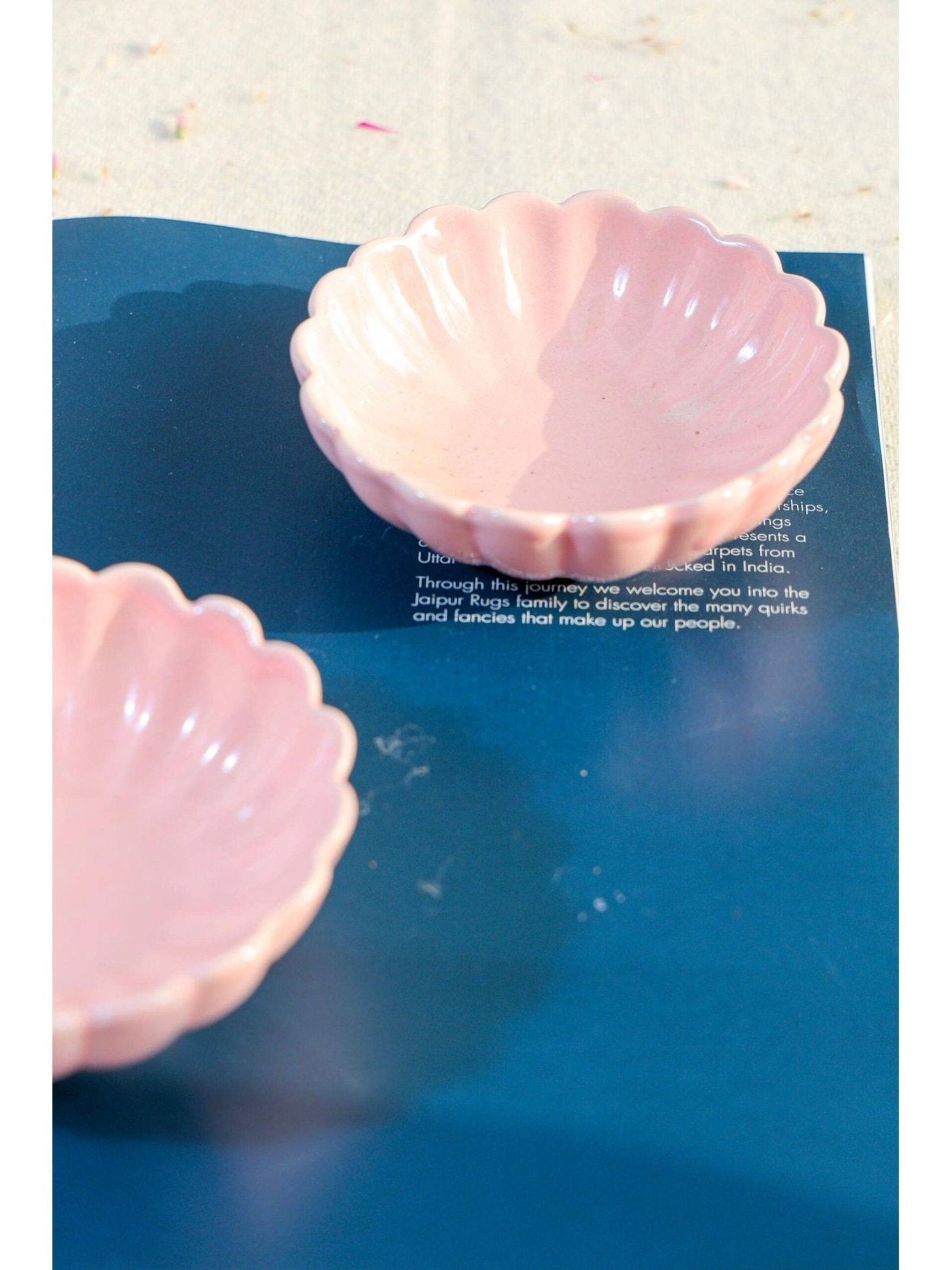 Dessert Bowl set of 2 -Pink
