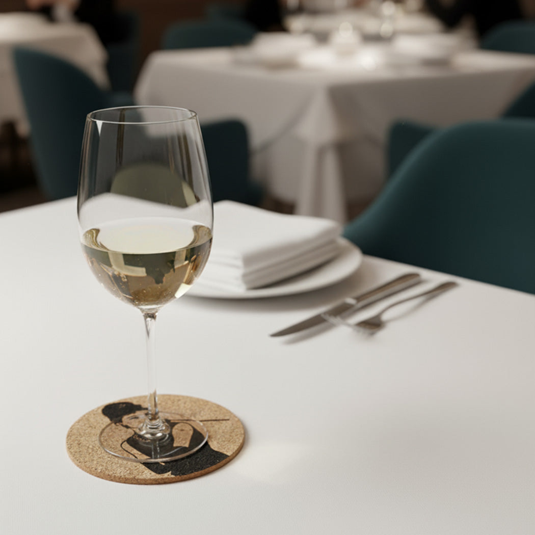 Cork Coaster Set of 2 – Audrey Hepburn