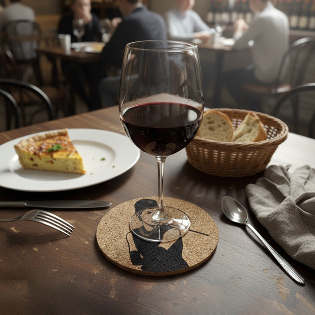 Cork Coaster Set of 2 – Audrey Hepburn