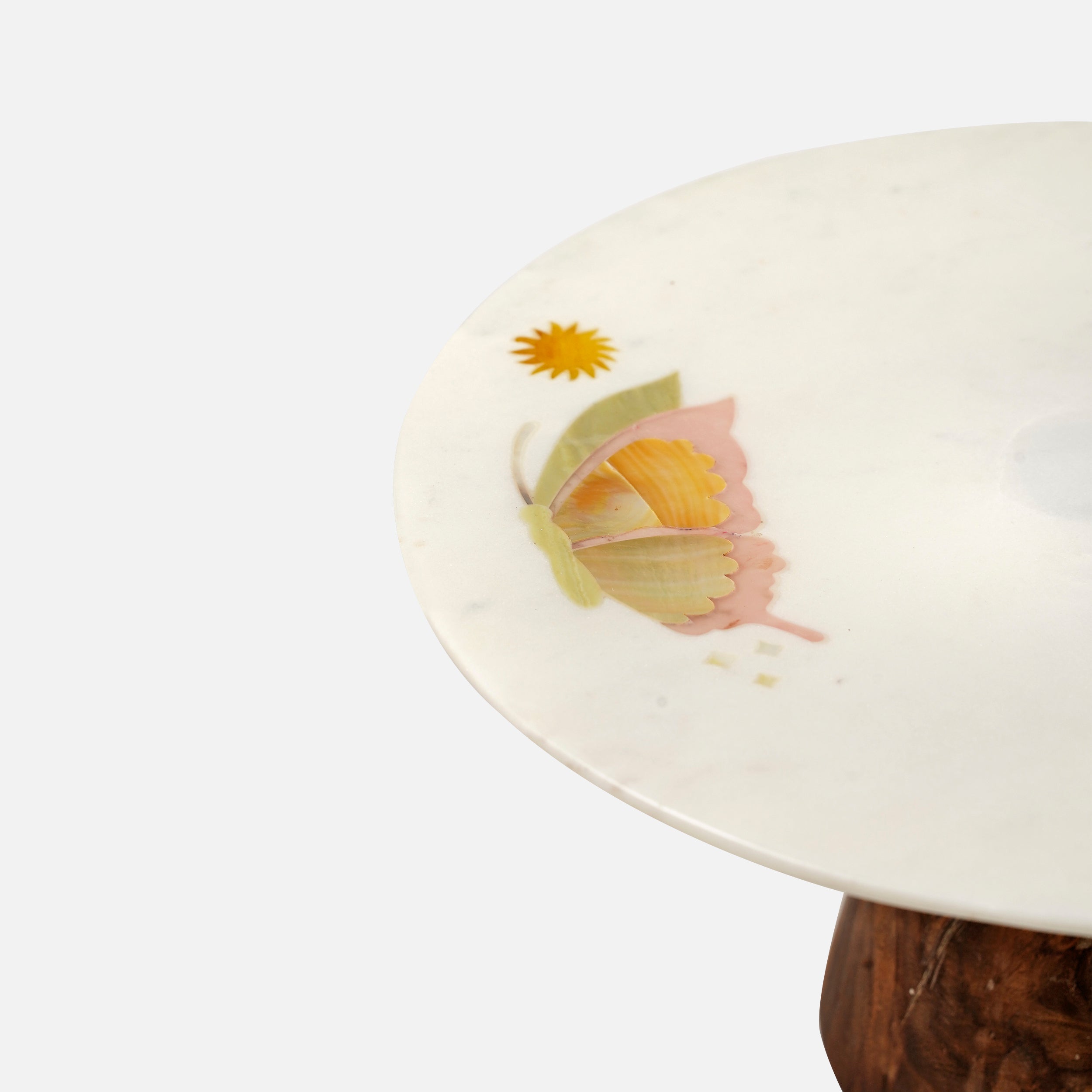 Milla - Marble Inlay Cake Platter