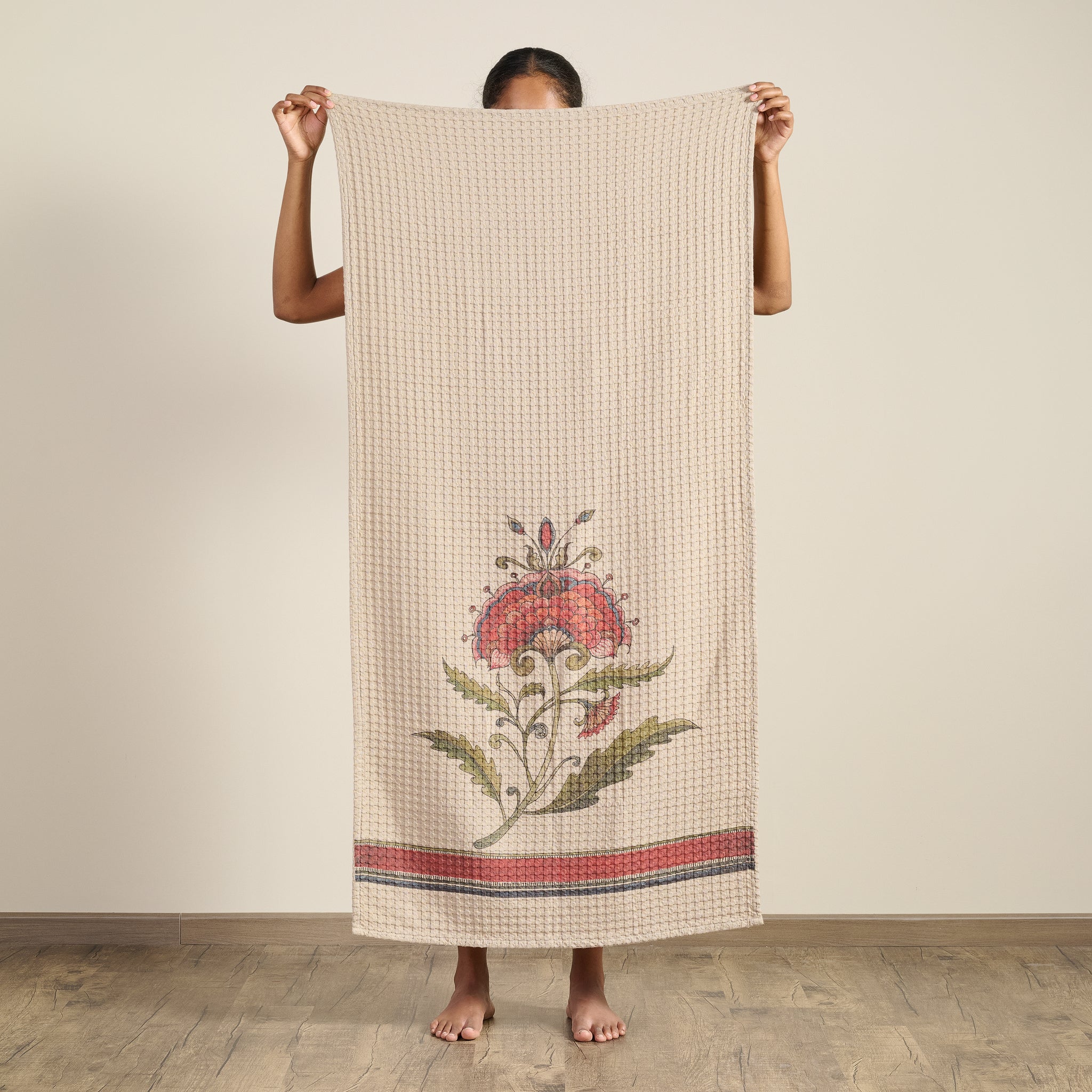 KALIKA | Cotton Bamboo | Waffle | Bath Set