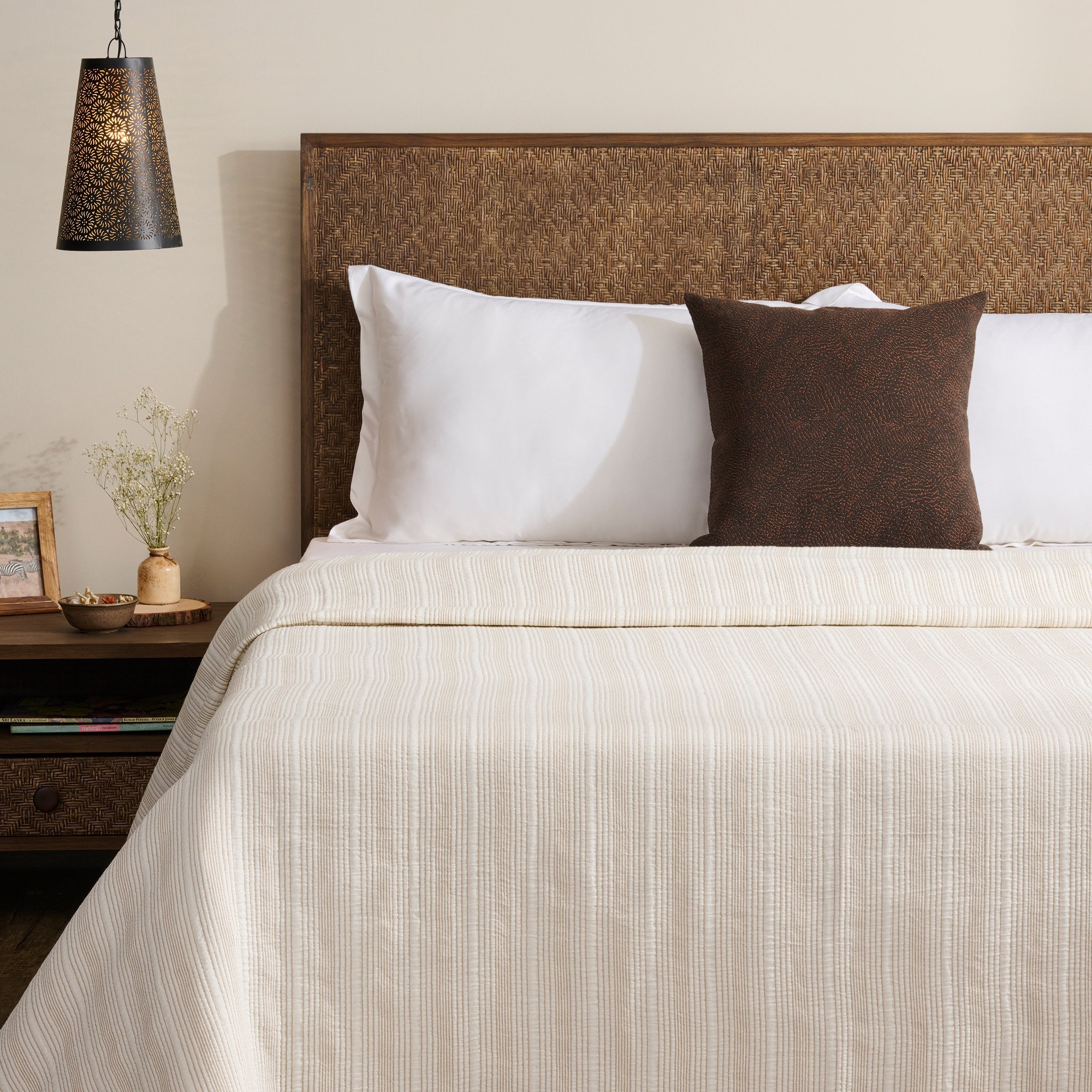 Pin Rib | Cotton | Bed Cover