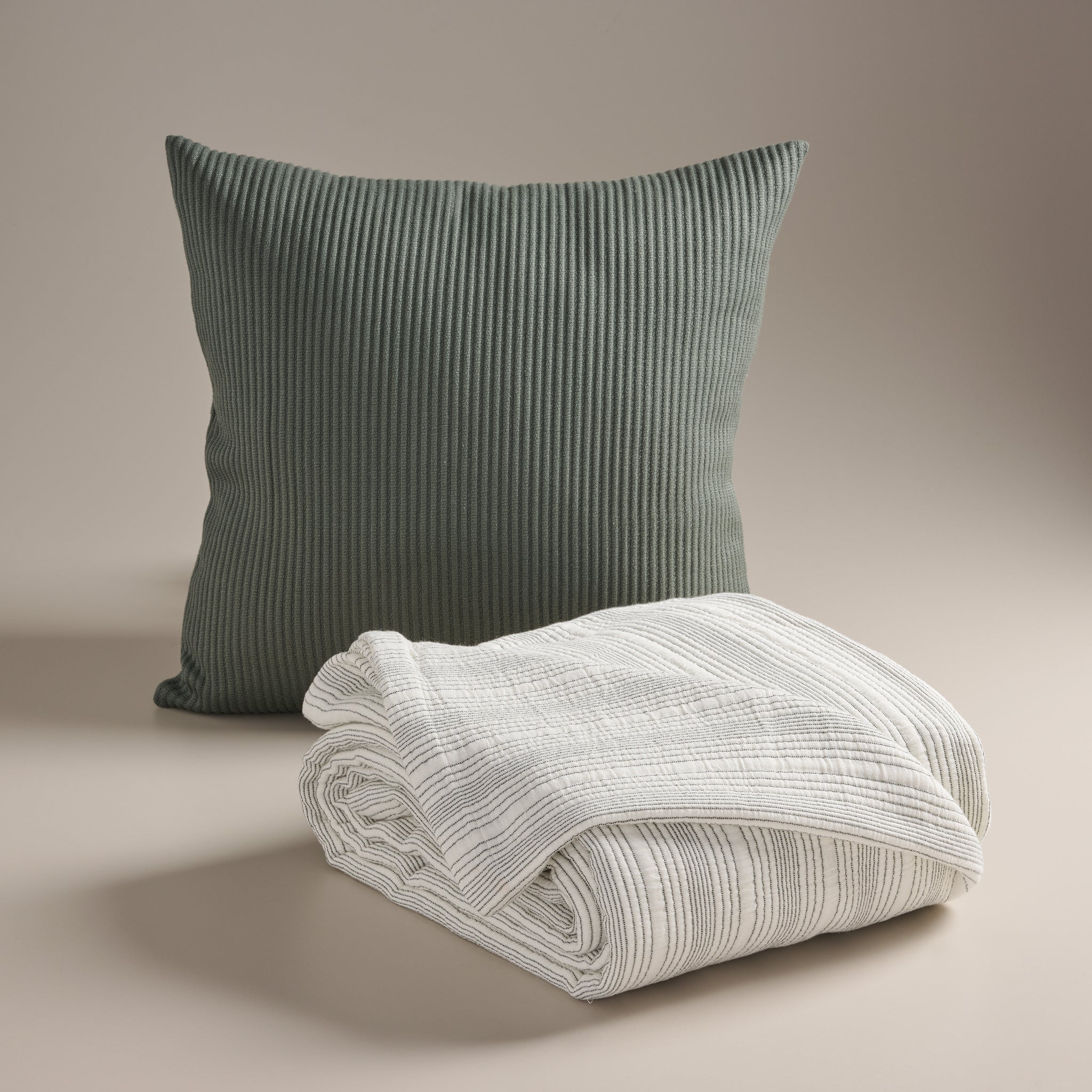 Pin Rib | Cotton | Bed Cover