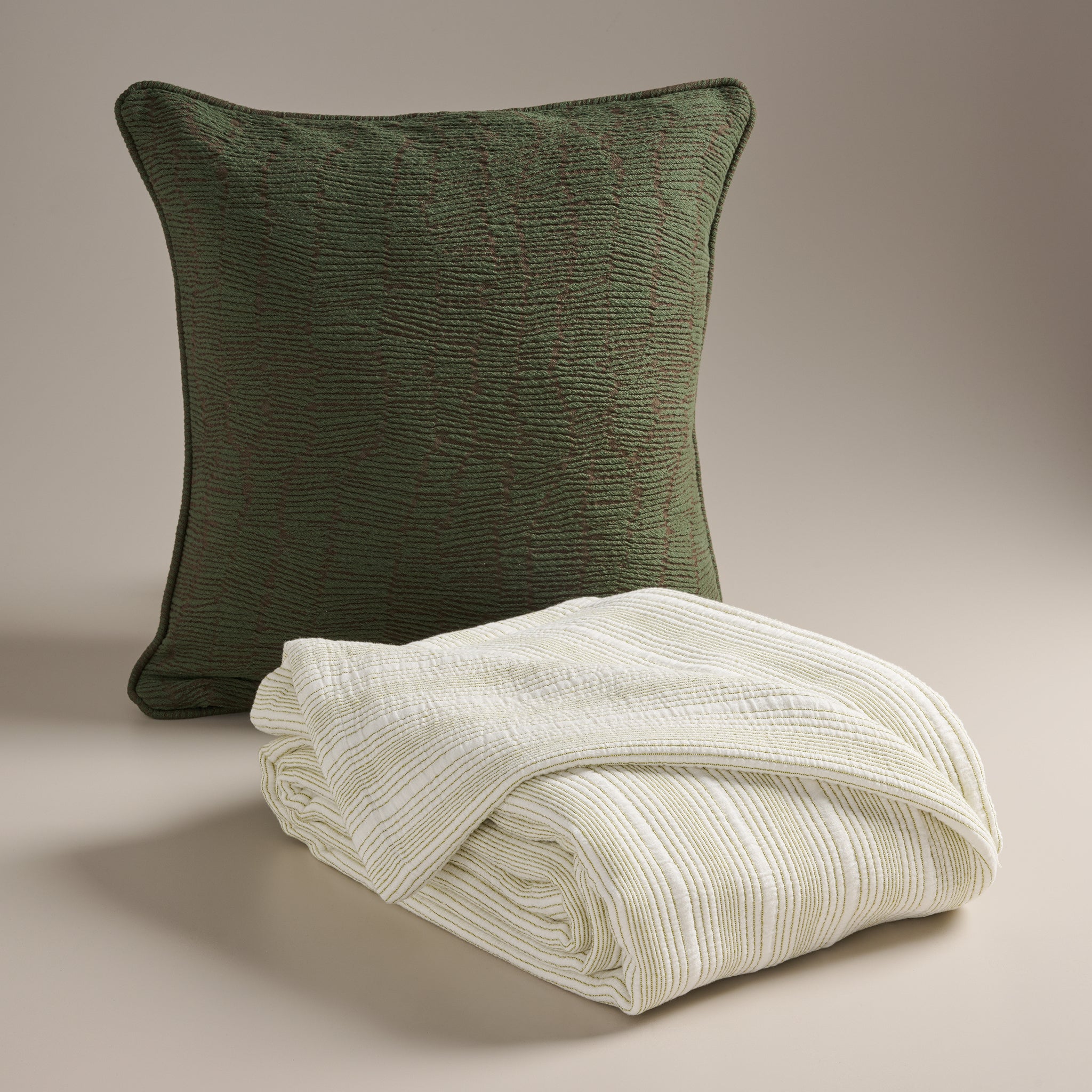 Pin Rib | Cotton | Bed Cover