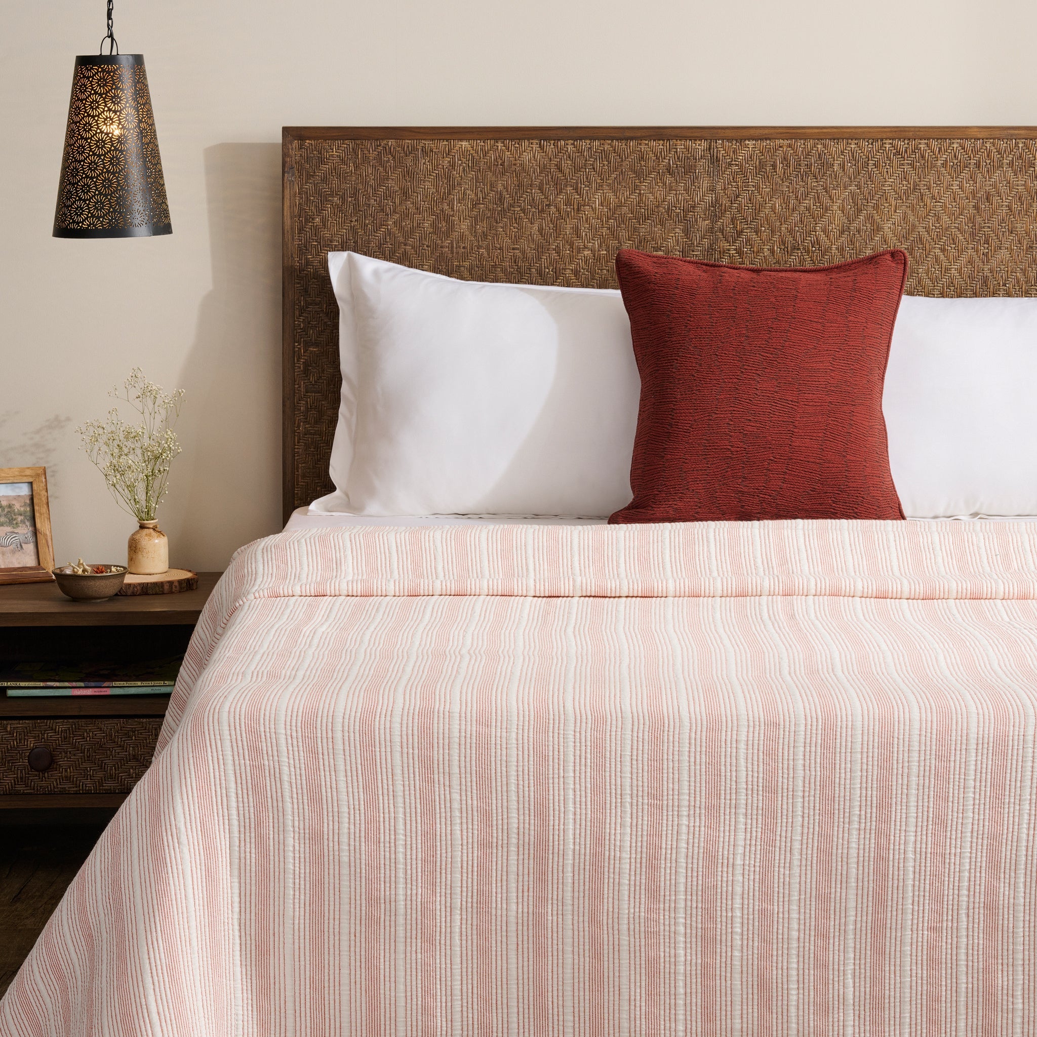 Pin Rib | Cotton | Bed Cover