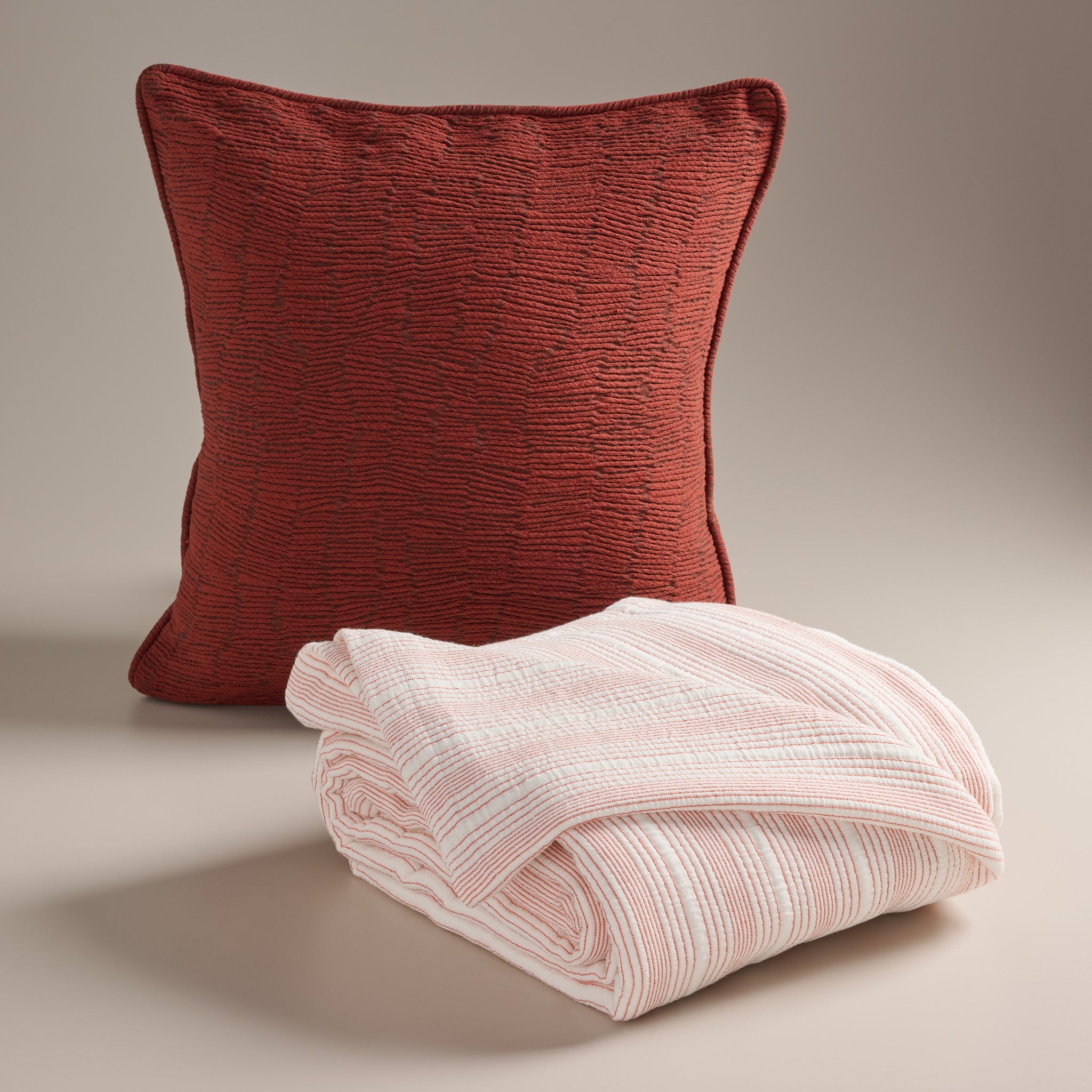 Pin Rib | Cotton | Bed Cover