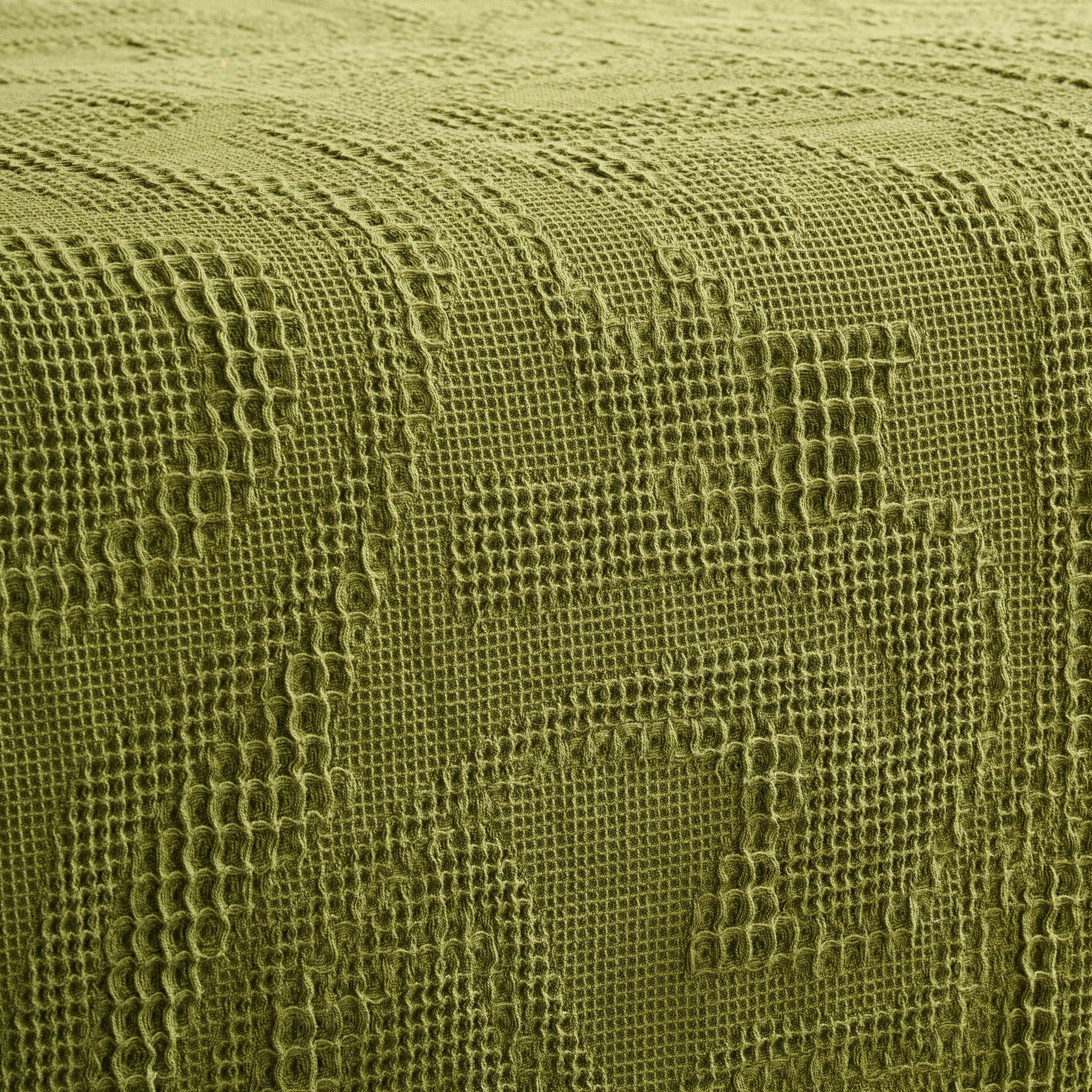 Damask | Cotton | Waffle | Bed Cover