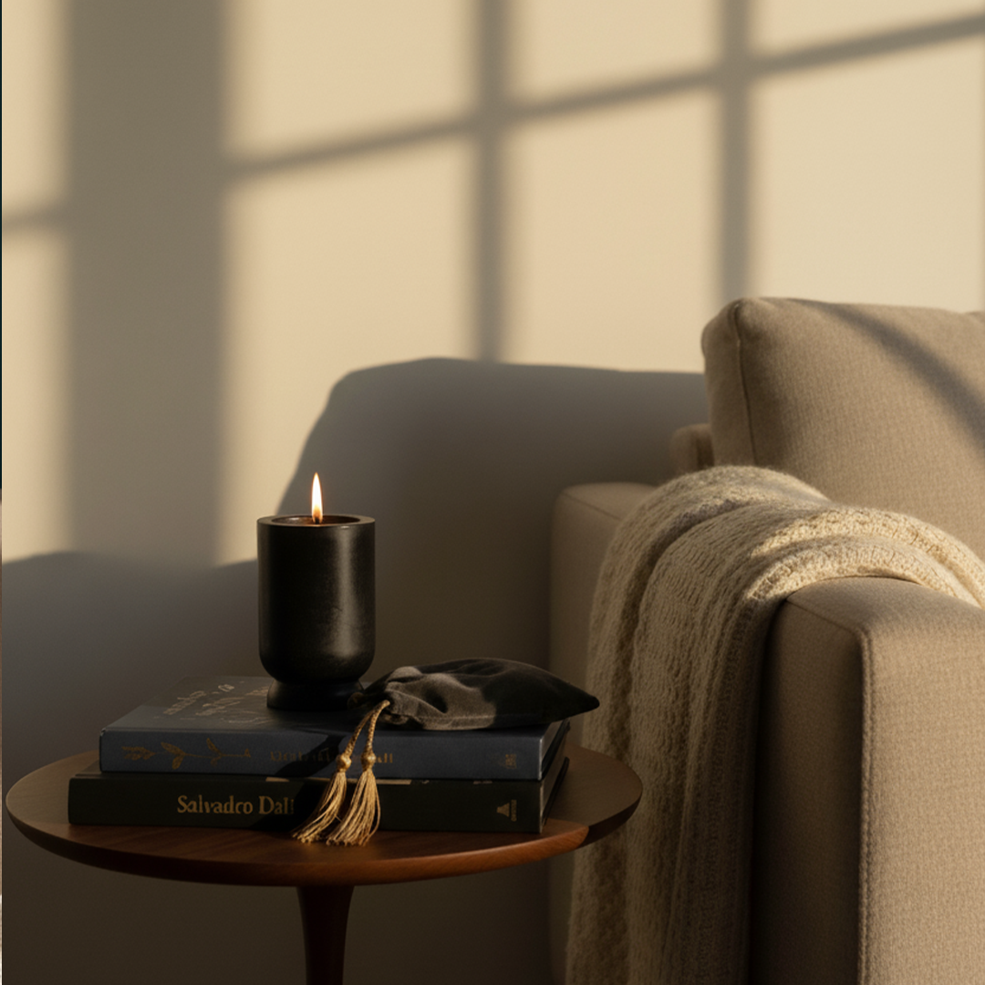 Limited Edition - baislana Black Stone Candle