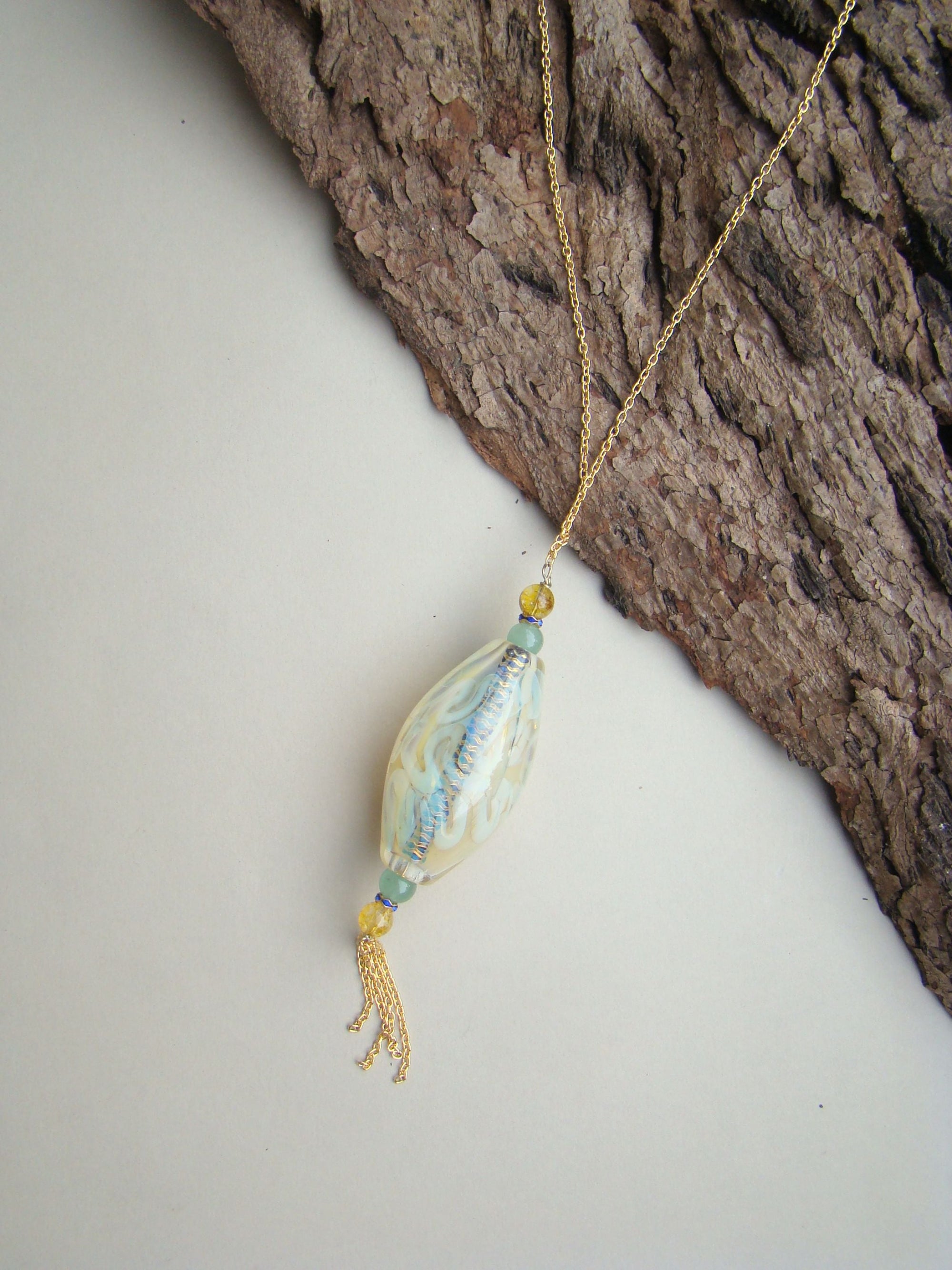Bliss Amulet - Necklace Pearl