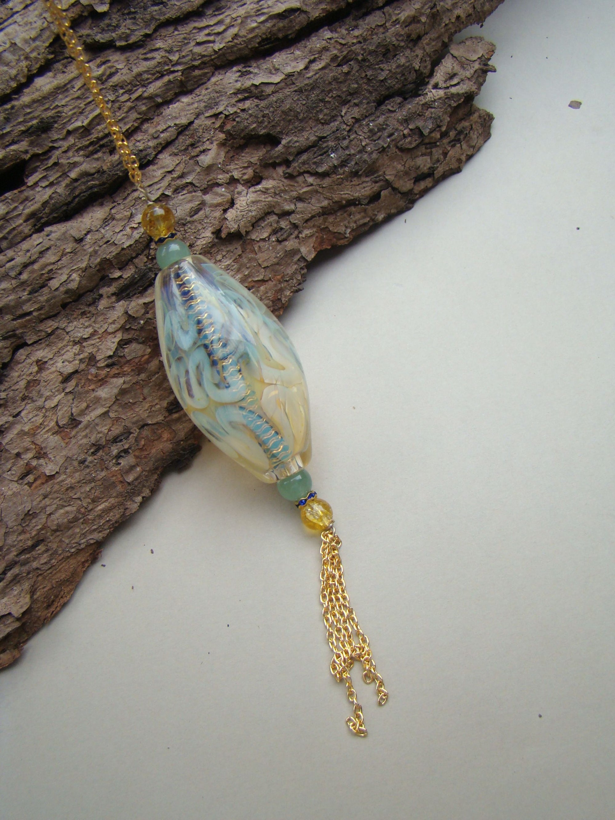 Bliss Amulet - Necklace Pearl