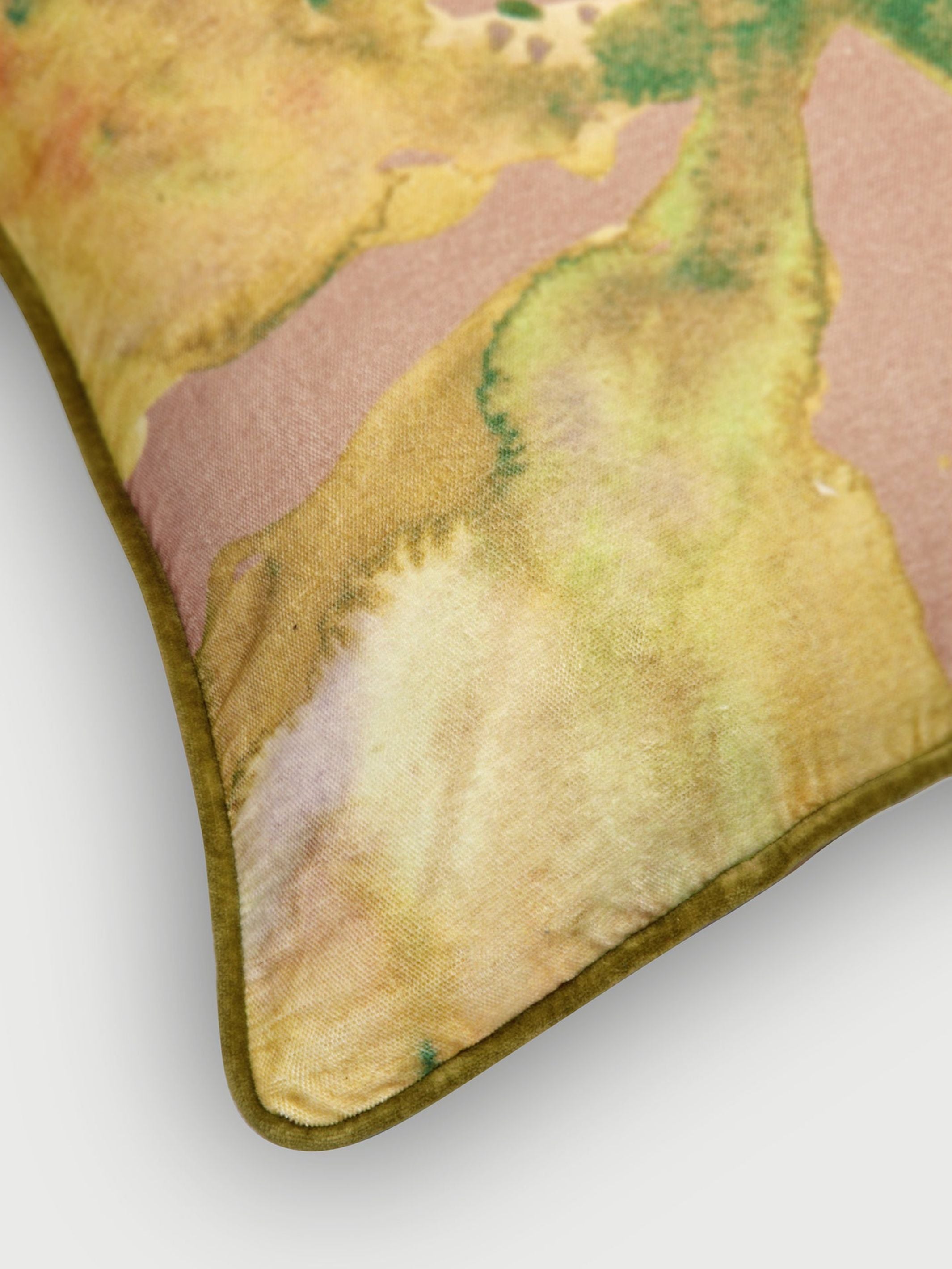 Bloom Blush Velvet Cushion Cover