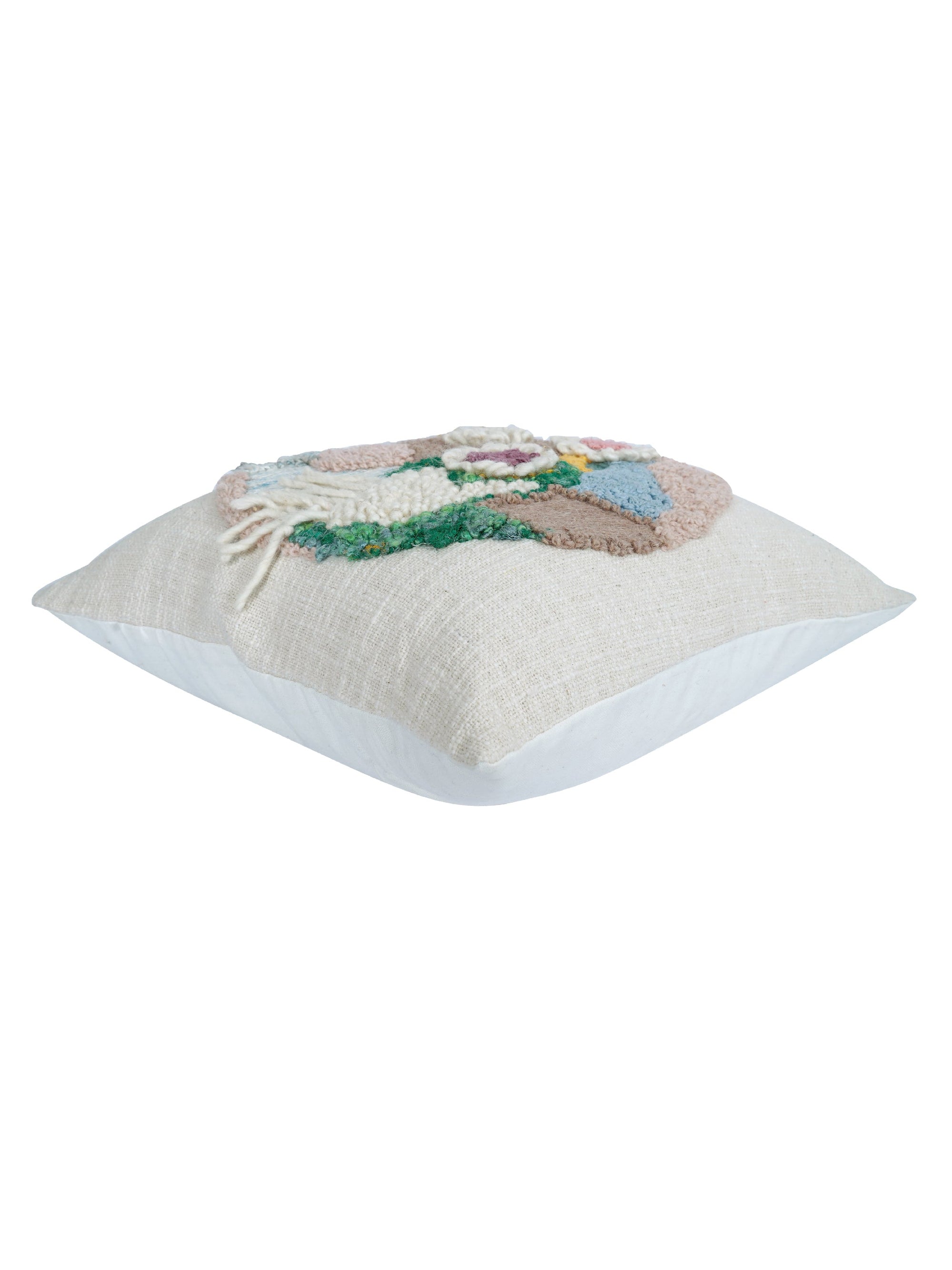 Cushion Cover - Blooming Cluster Embroidered