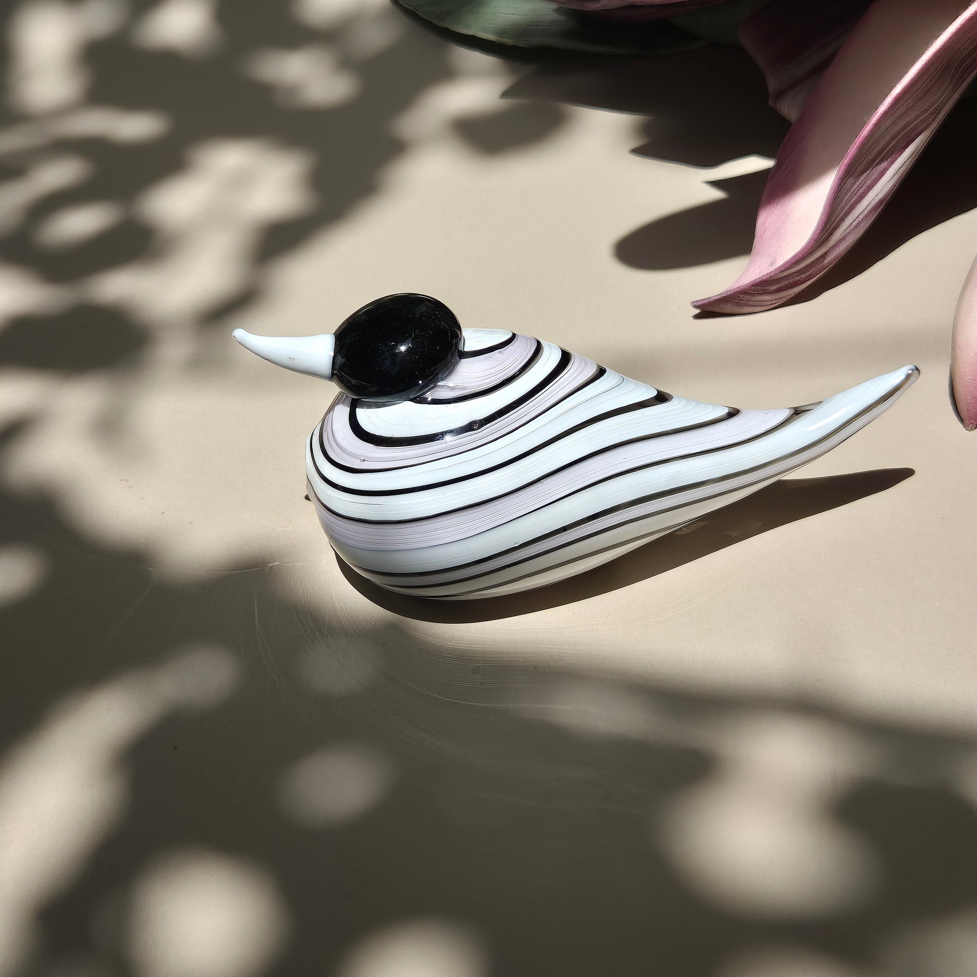 Glass Bird Figurines - Luna Whisper