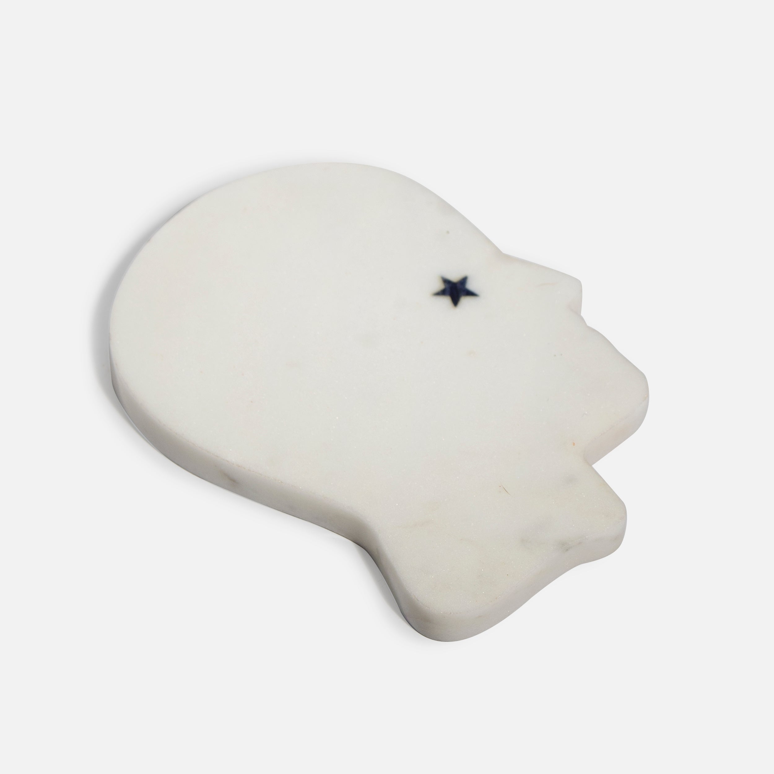 STARRY NIGHT - MARBLE IVORY COASTER