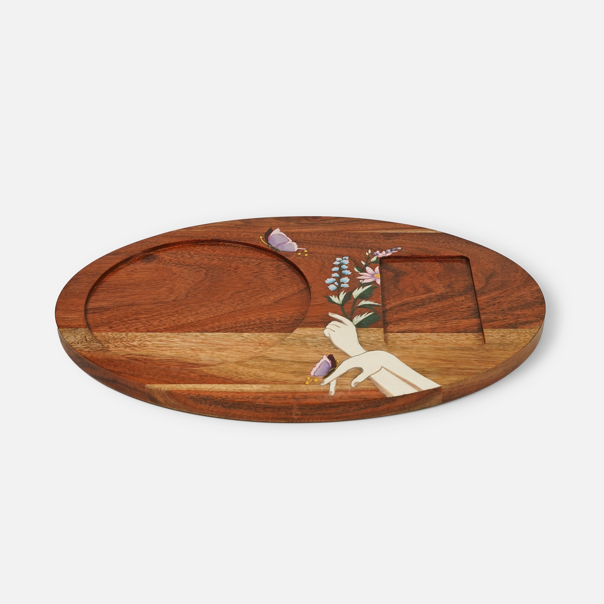 Aurela - Handmade Platter With Cloche