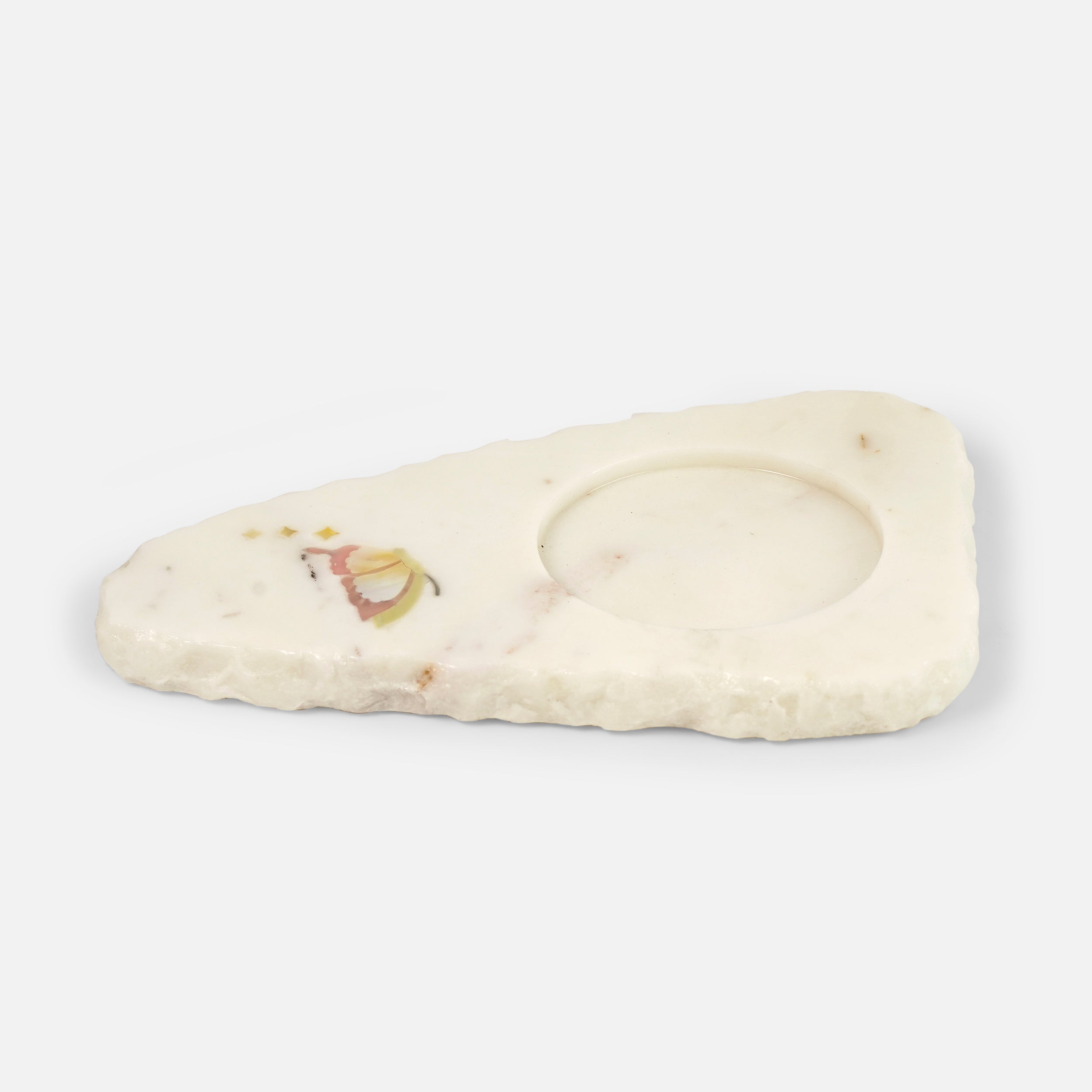 Christyale - Multipurpose Marble Inlay coaster platter