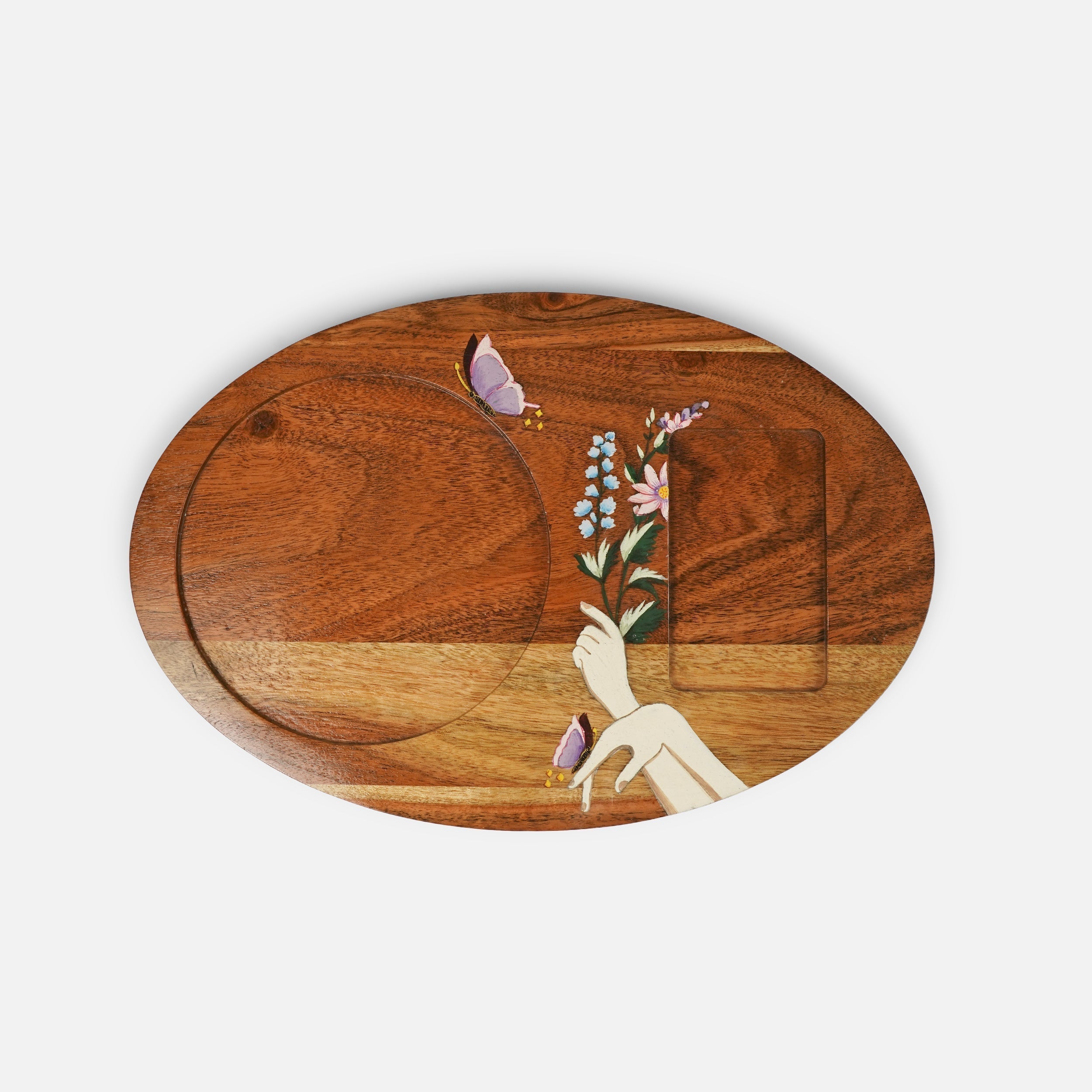 Aurela - Handmade Platter With Cloche