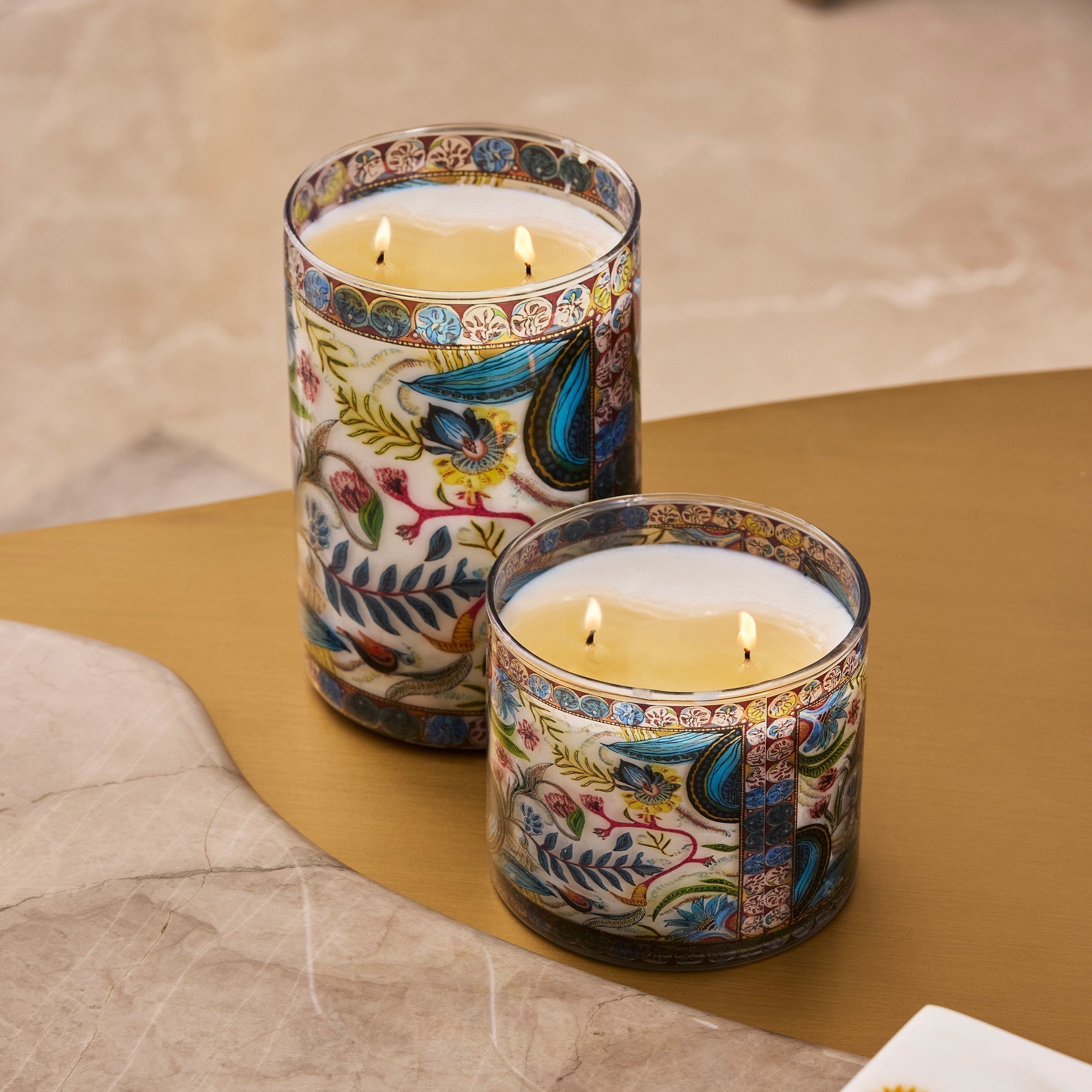 Fleurin - Handmade Glass Candle