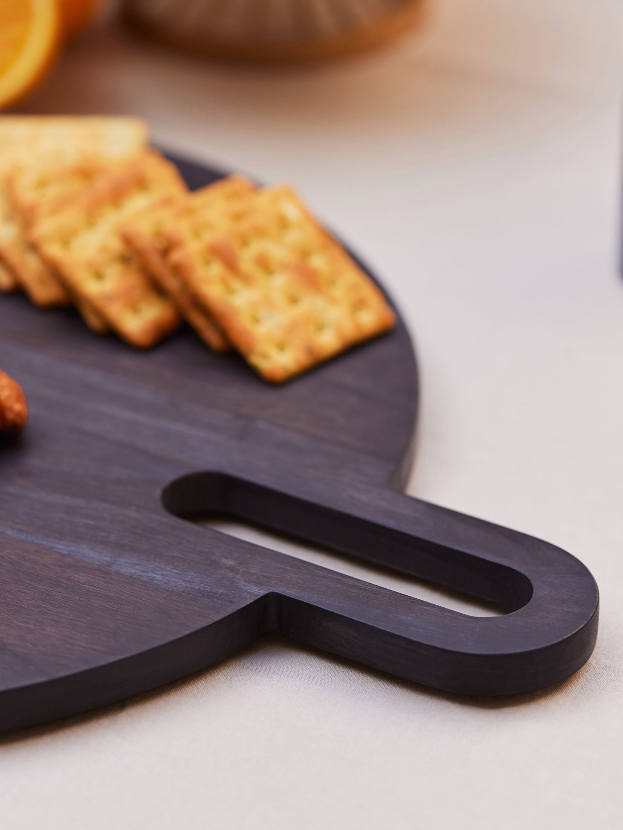 Acacia Wood Round Platter