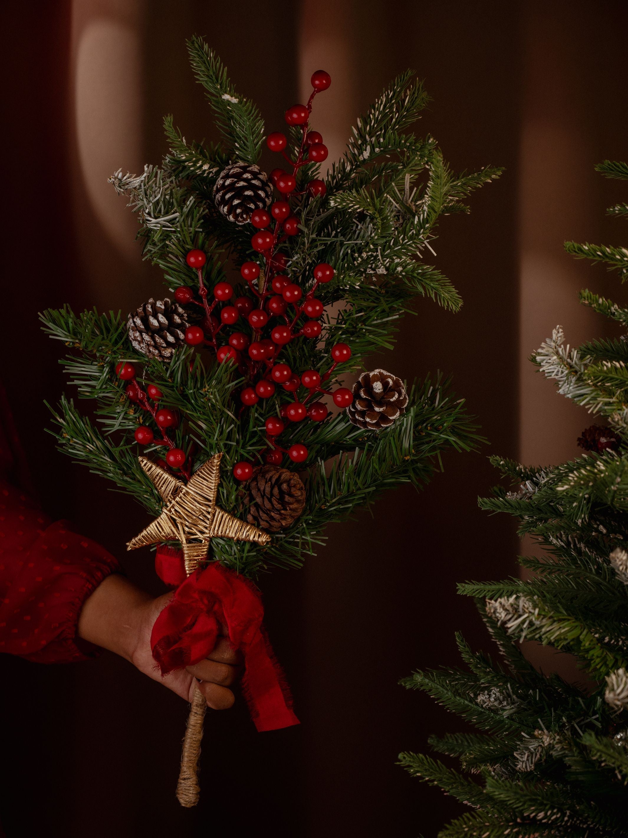 Christmas stick arrangement