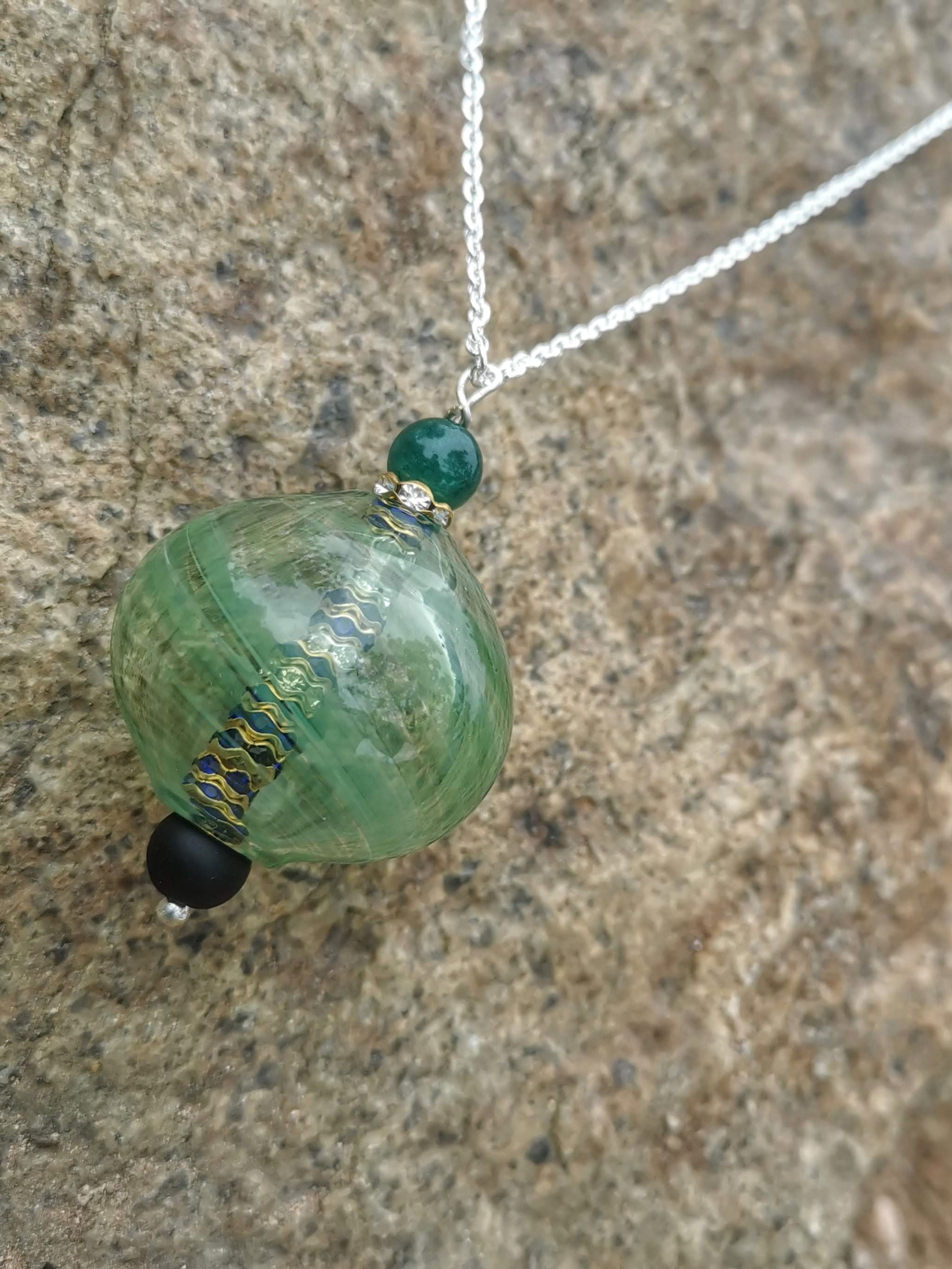 Classic Charm Necklace - Green