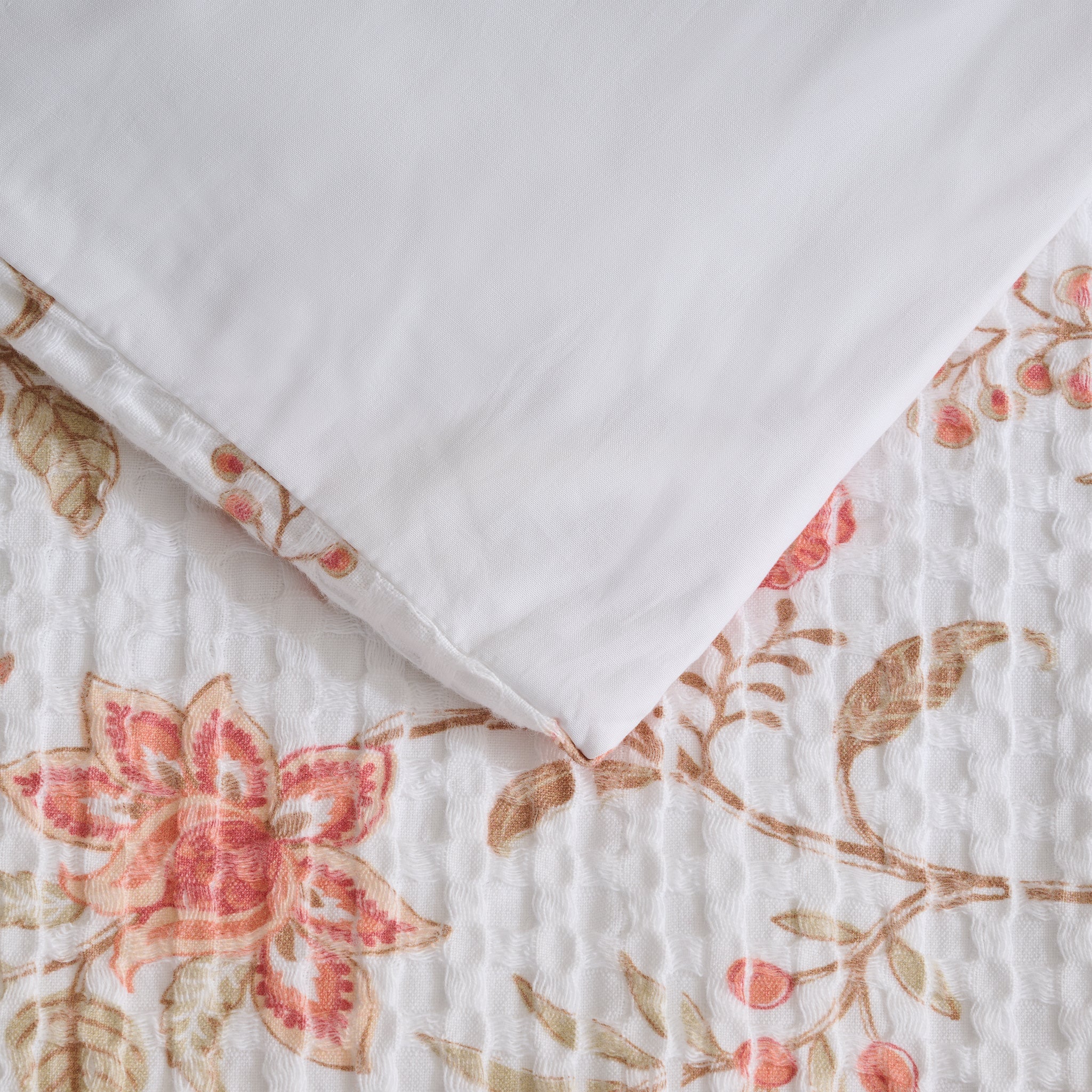 Garden Bed | Cotton| Waffle Printed | Comforter