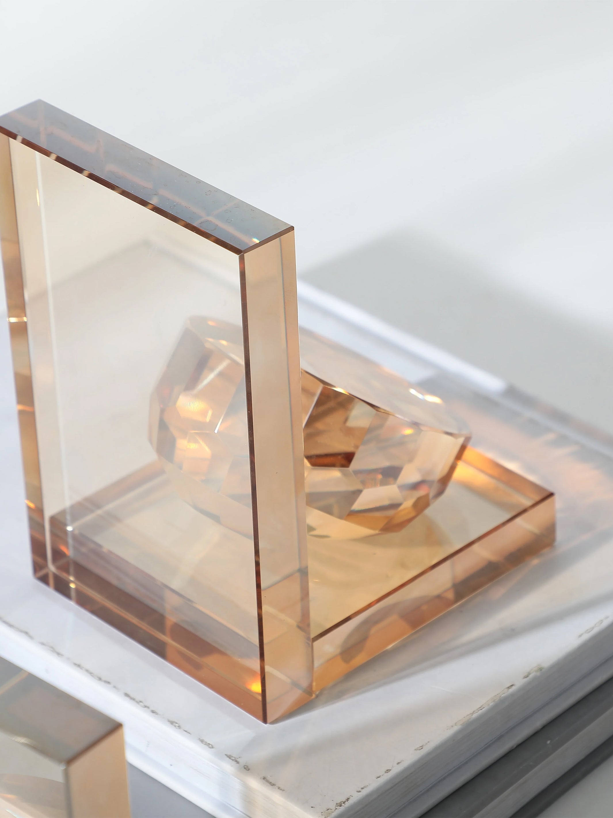 Crystal Bookend