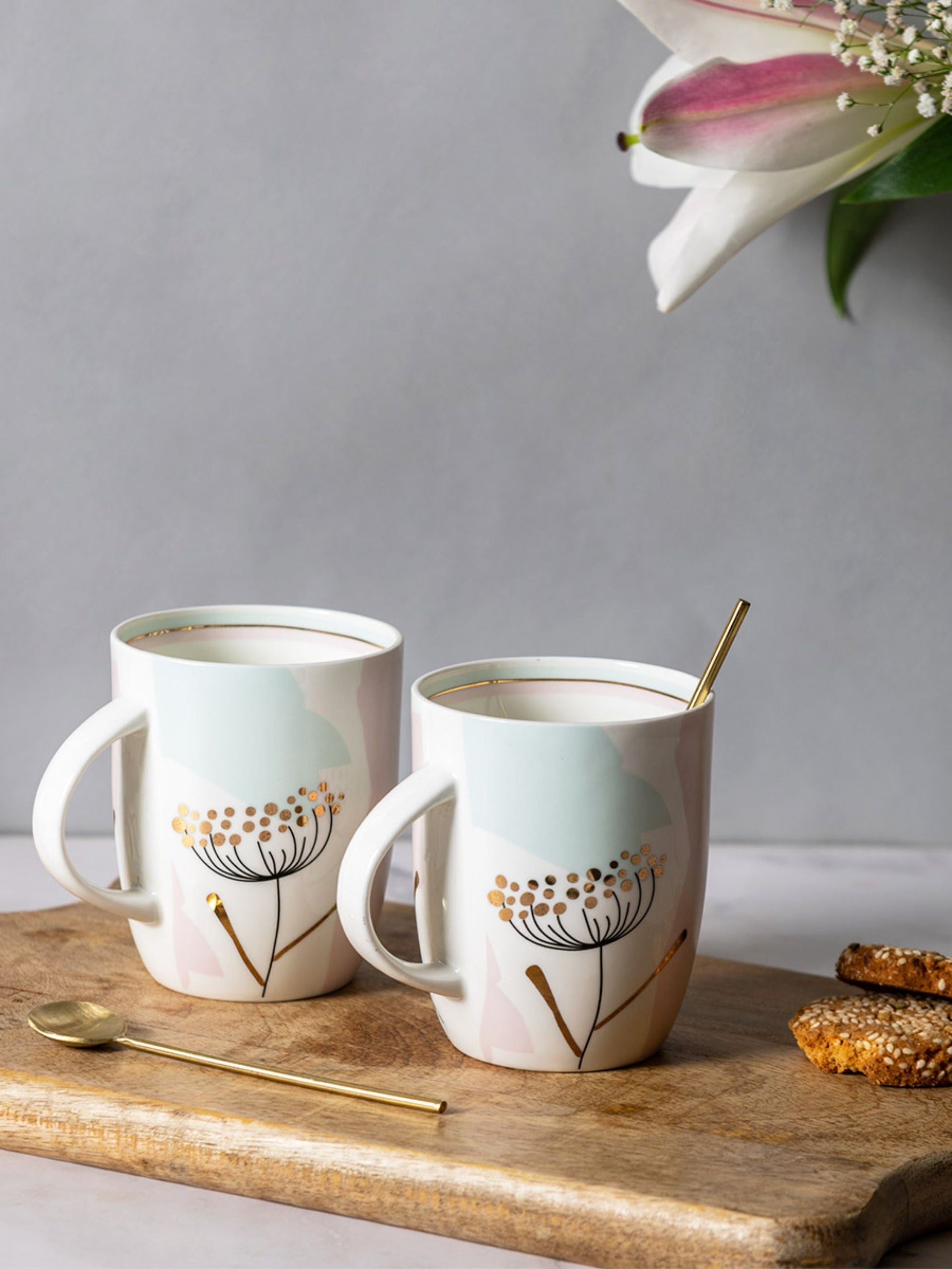 Mug Set of 2 - Dandelion