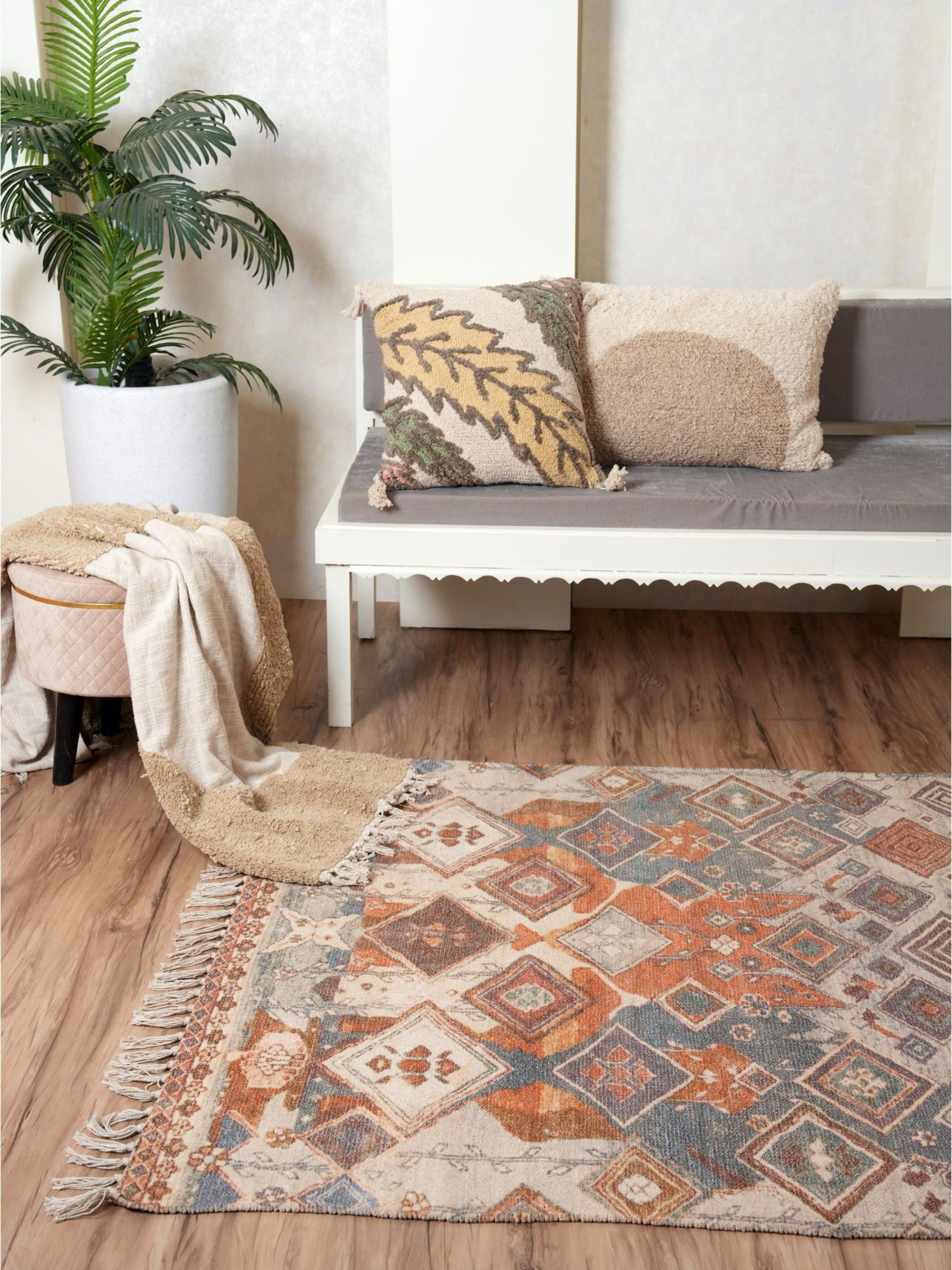 Printed Chenille Rug - Diamond Dream