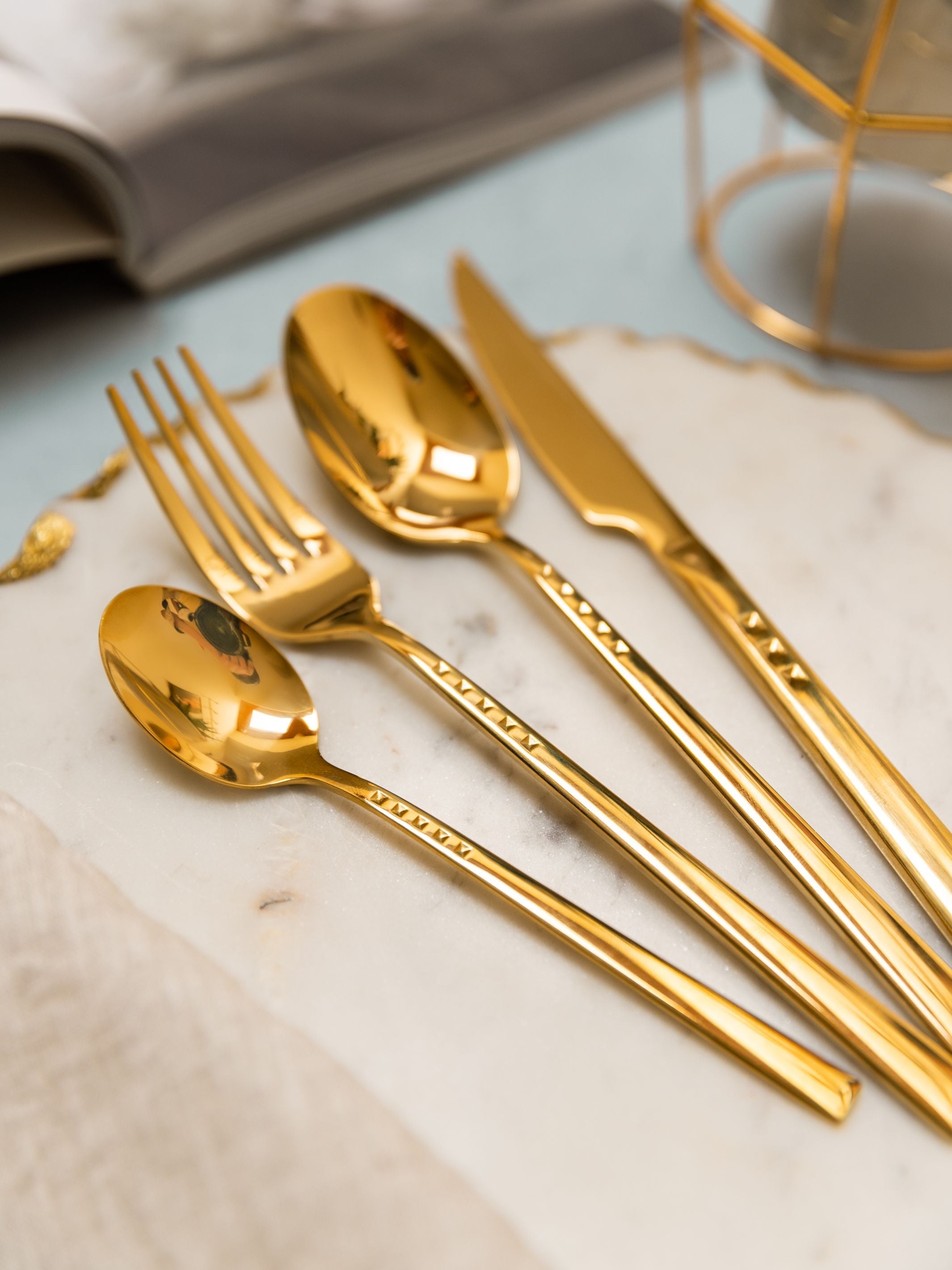 Dot Cutlery Gold