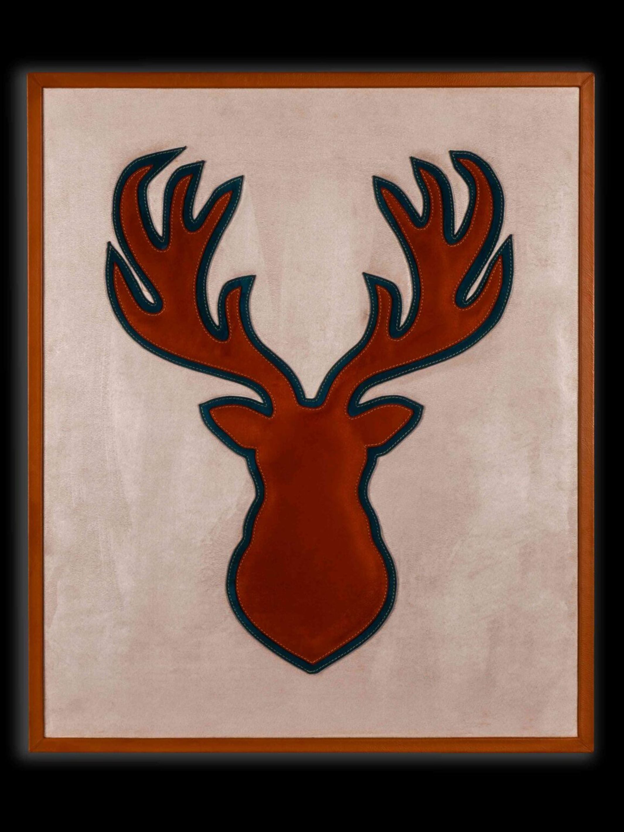 Deer Contour Wall Frame