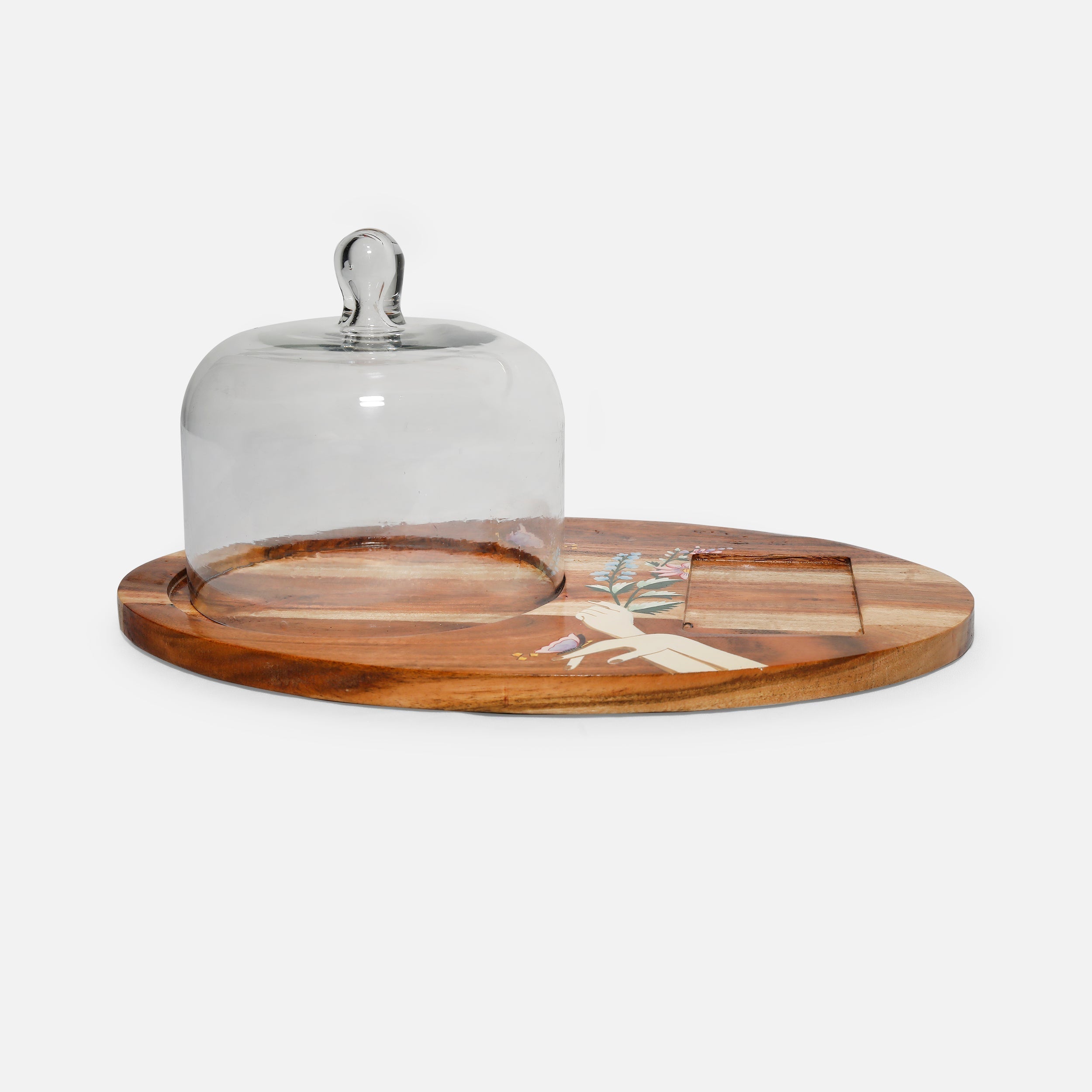 Aurela - Handmade Platter With Cloche