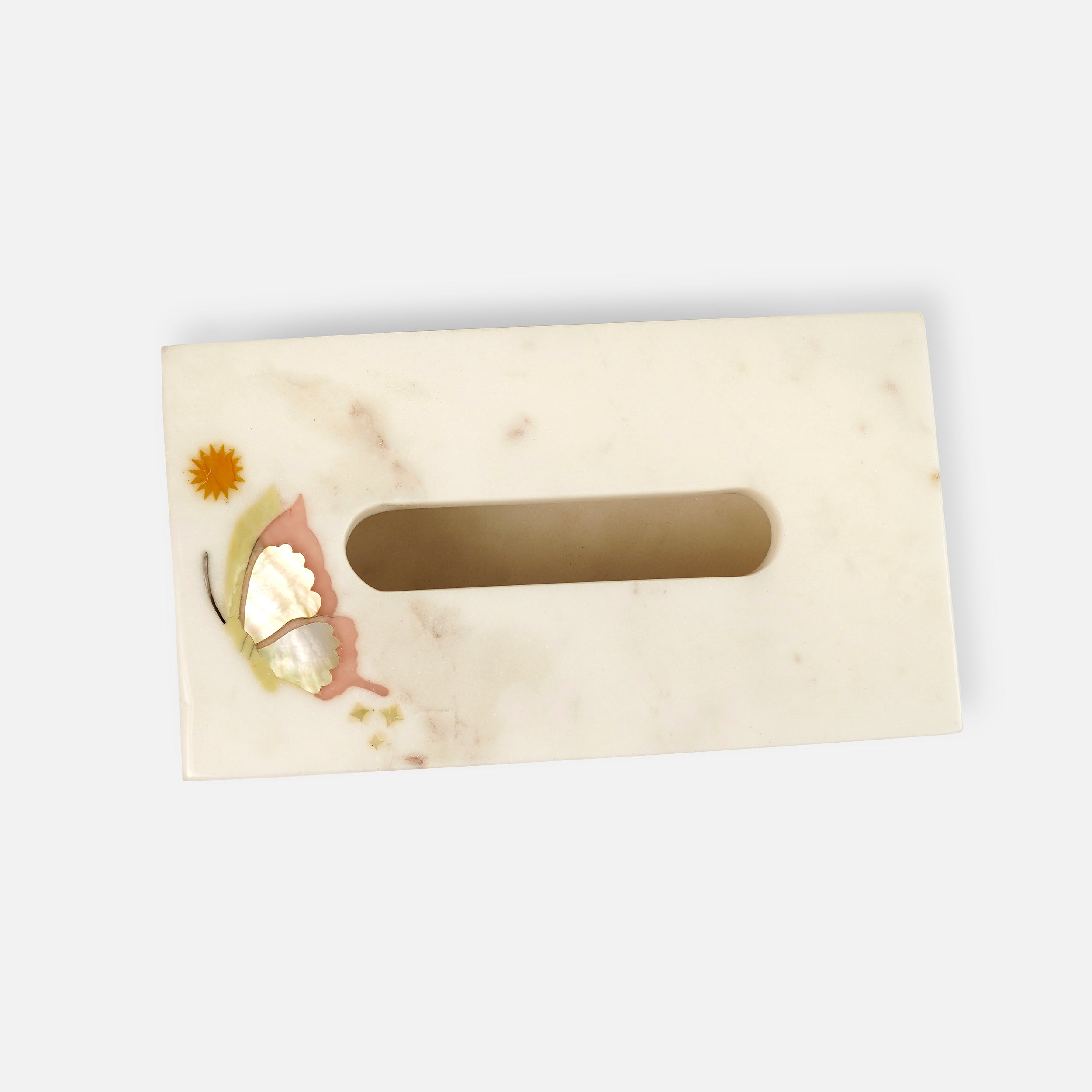 Vireya - Marble Inlay Tissue box