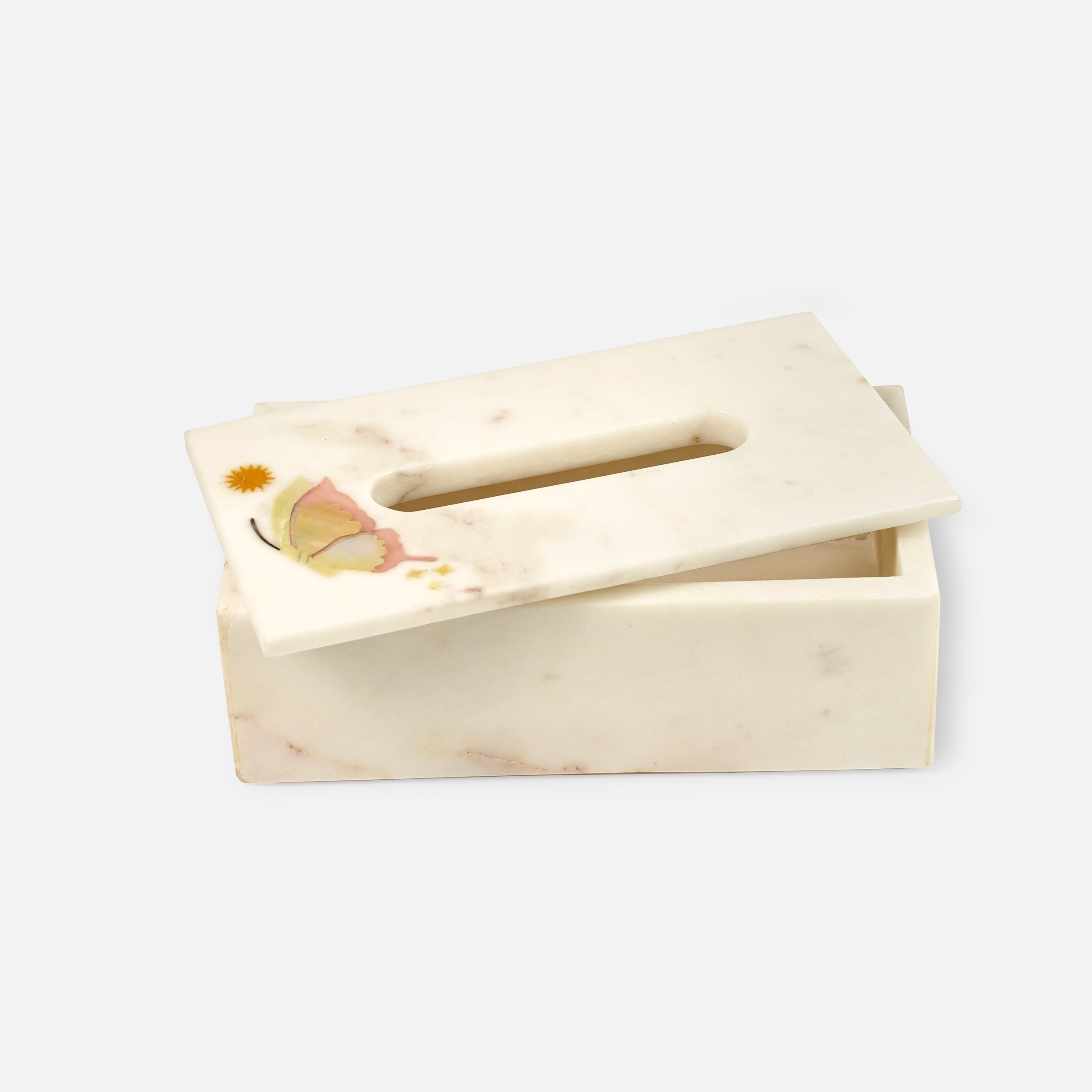 Vireya - Marble Inlay Tissue box