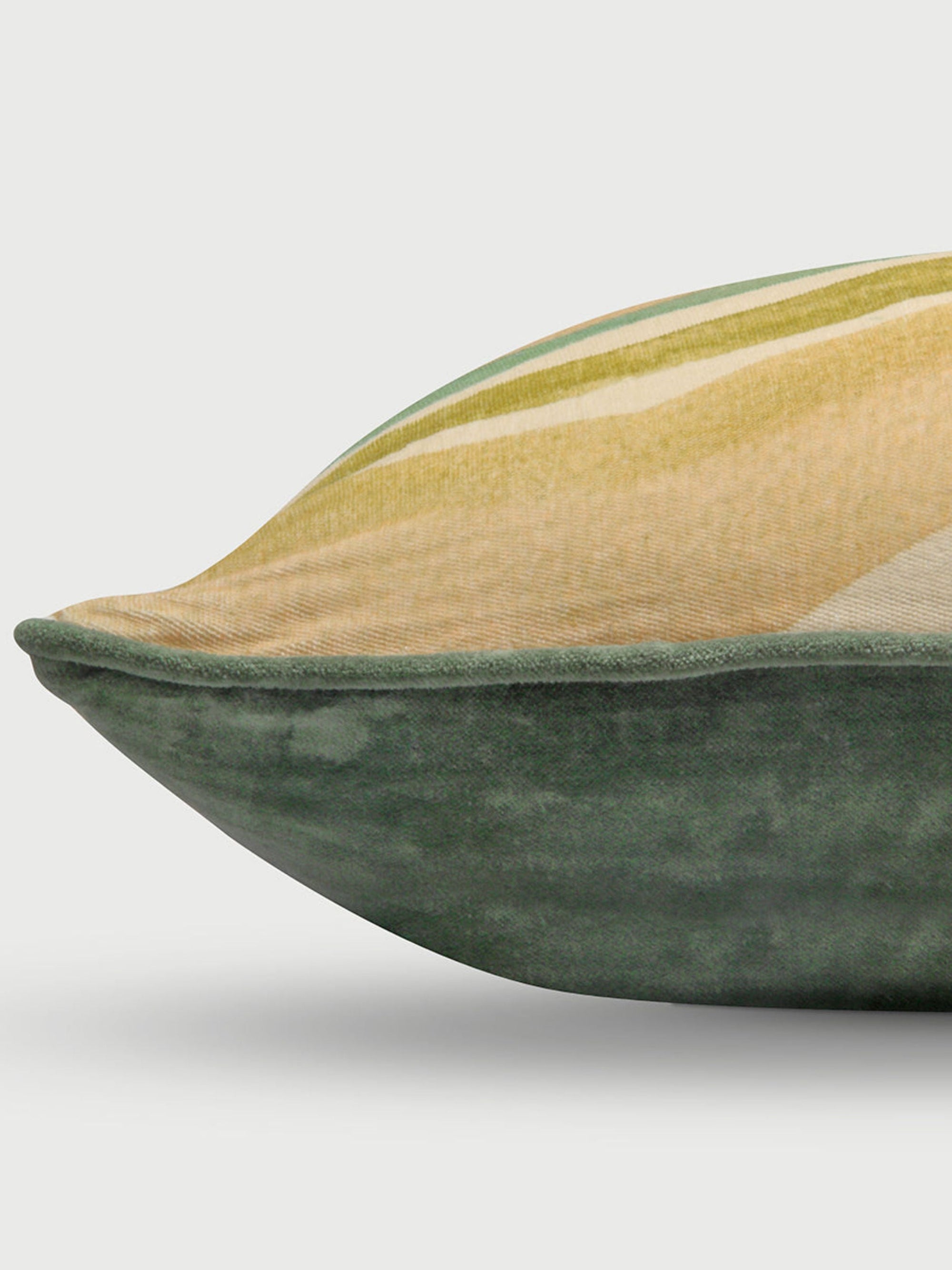 Flow Eucalyptus Velvet Cushion Cover