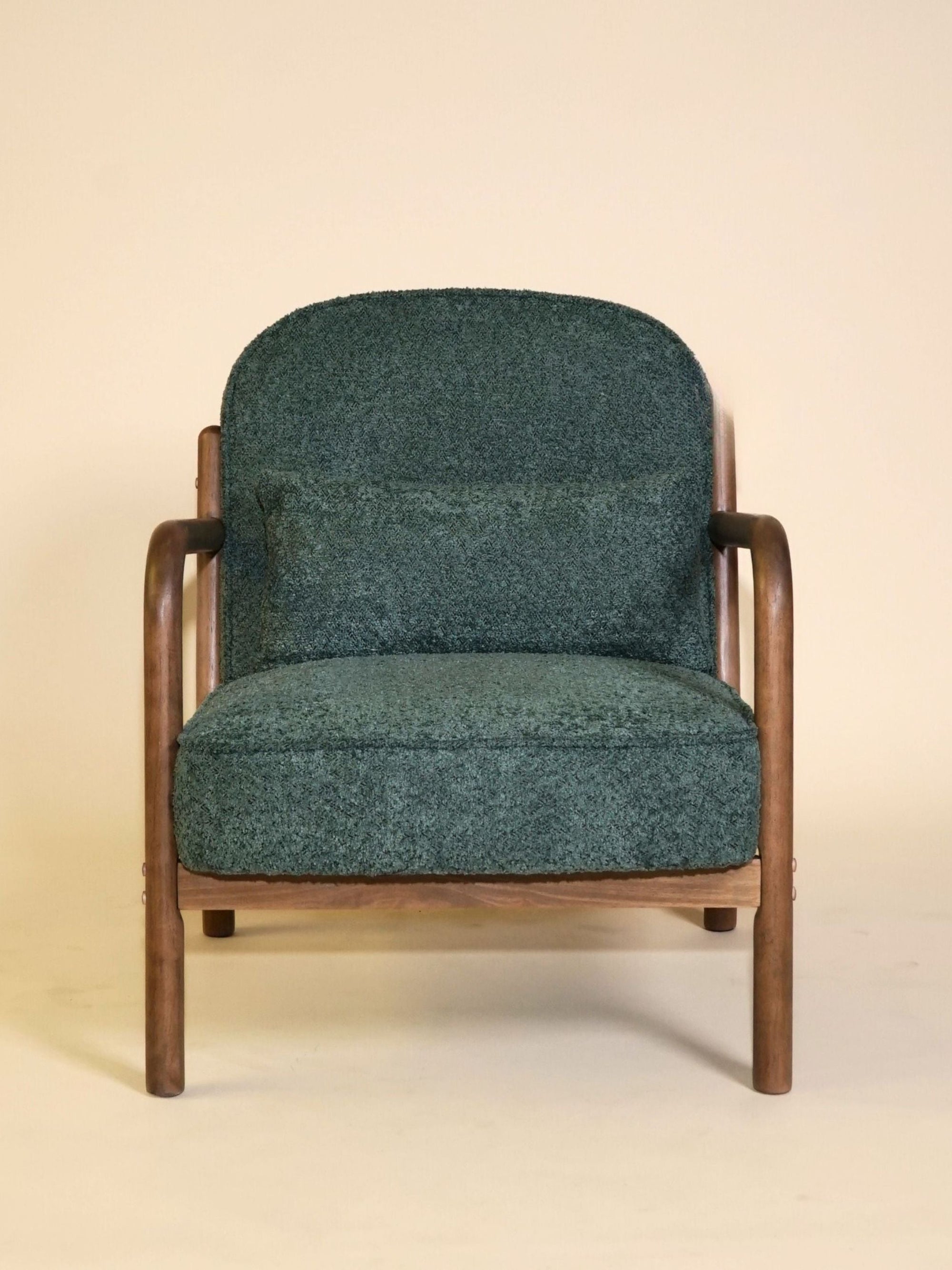 Armchair - Elara Boucle Green