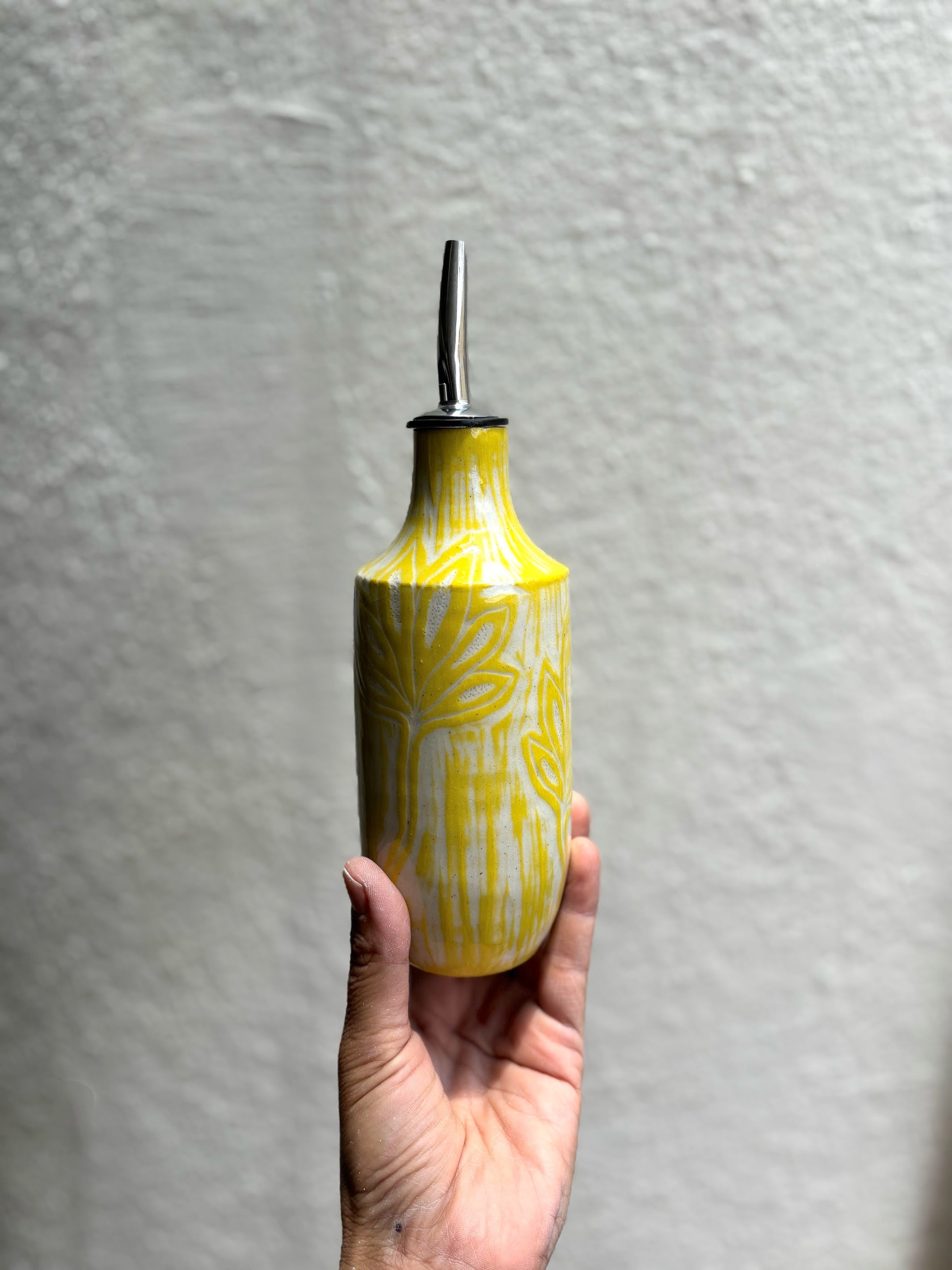 Engraved Bloom - Oil Bottle