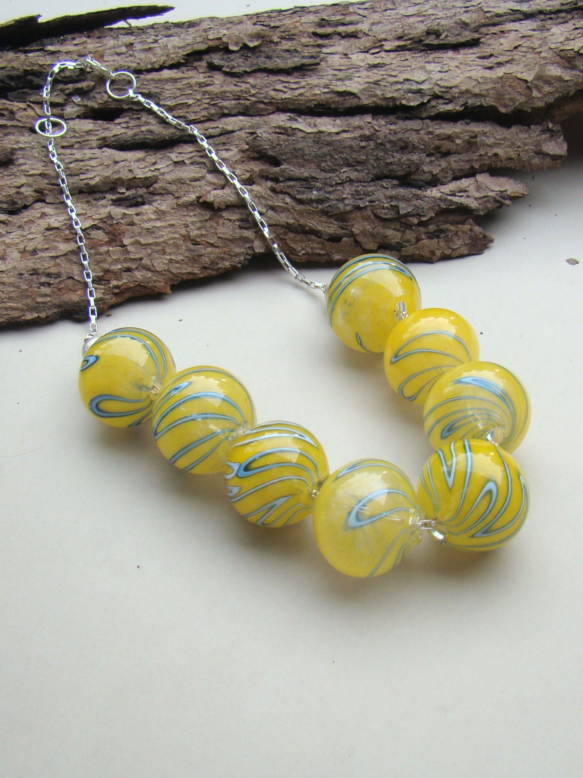 Eternal Heartstring - Necklace yellow