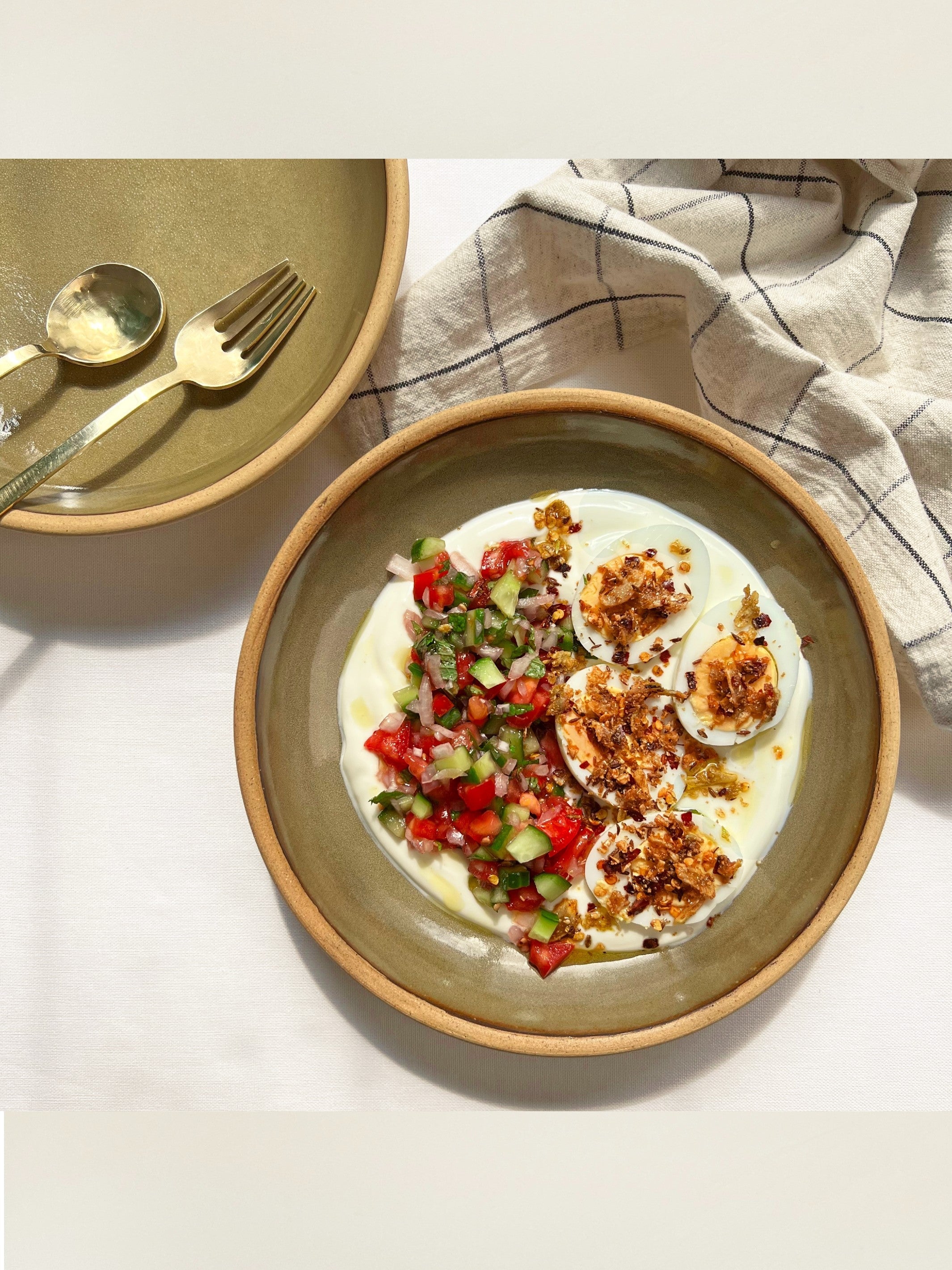 Ceramic Everyday Bowl - Bay Leaf Glaze