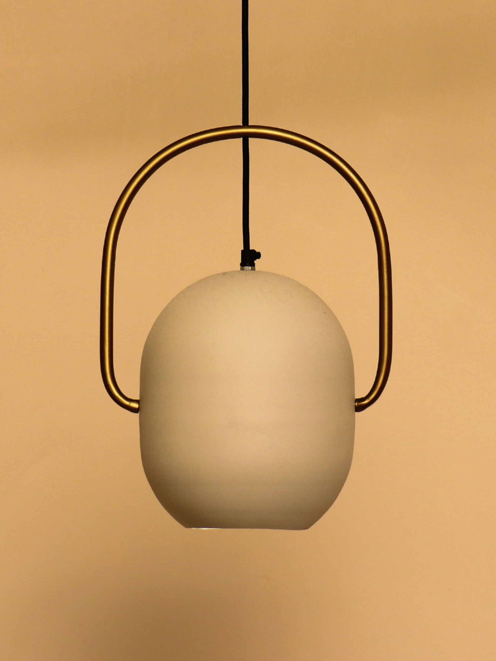 Ezhil White Hanging Lamp