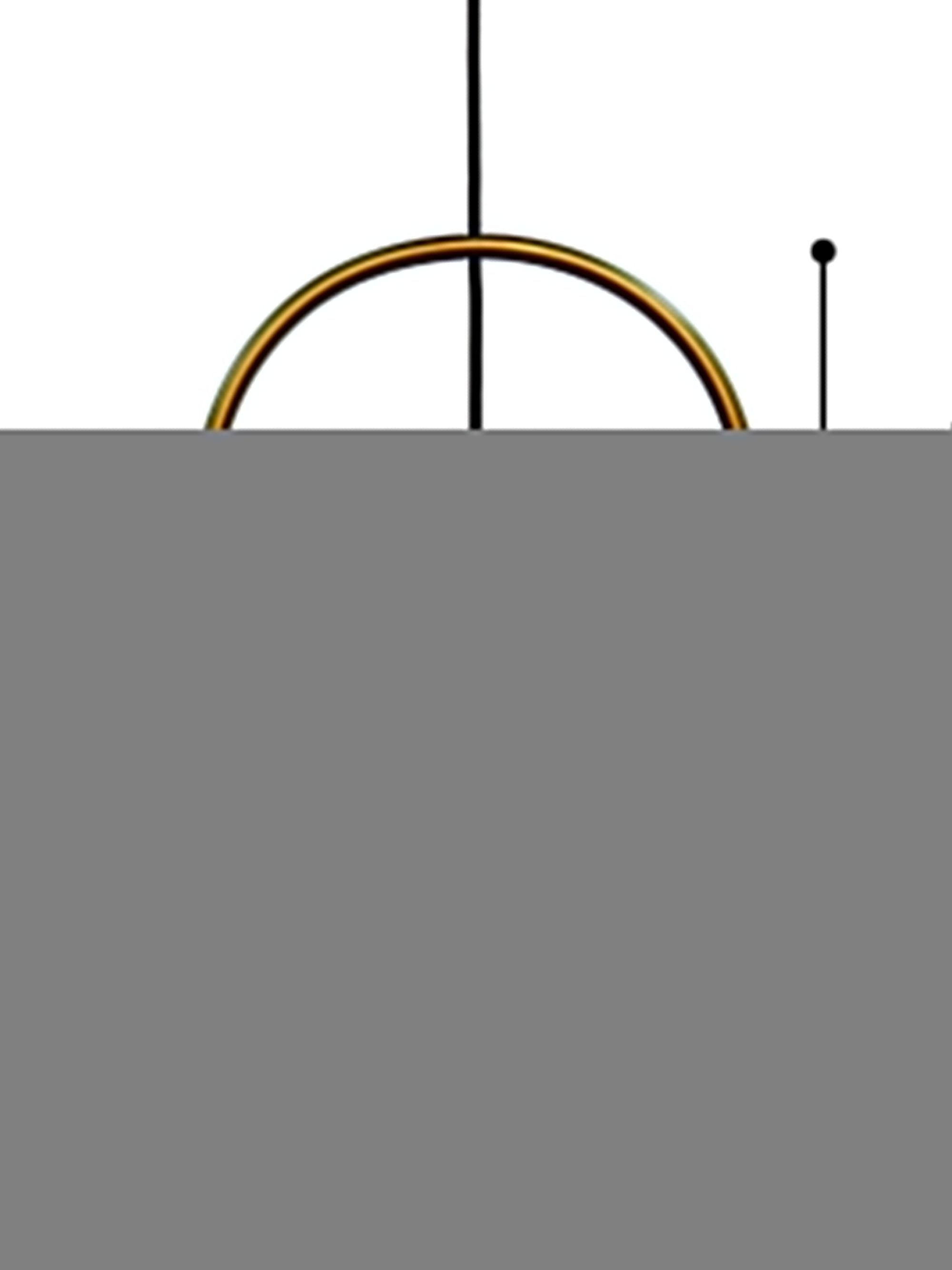 Ezhil White Hanging Lamp