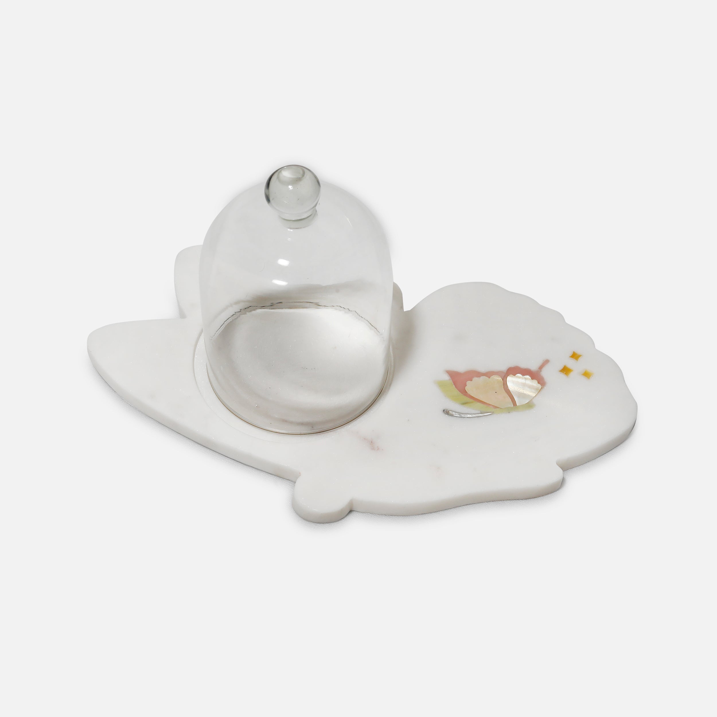 Morbelle - Marble Inlay Coaster Platter