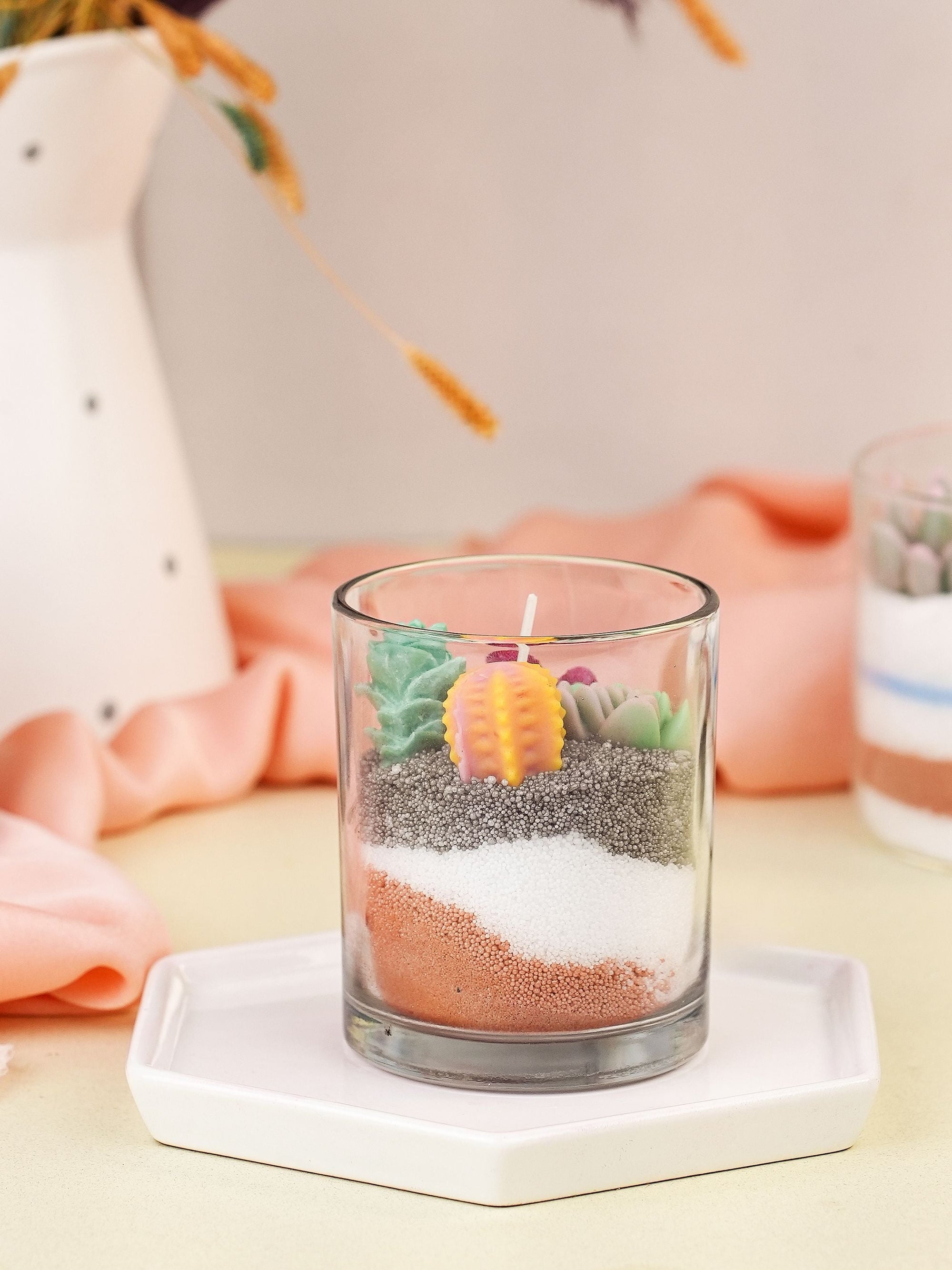 DIY Candle - Fertile Soil Themed Terrarium