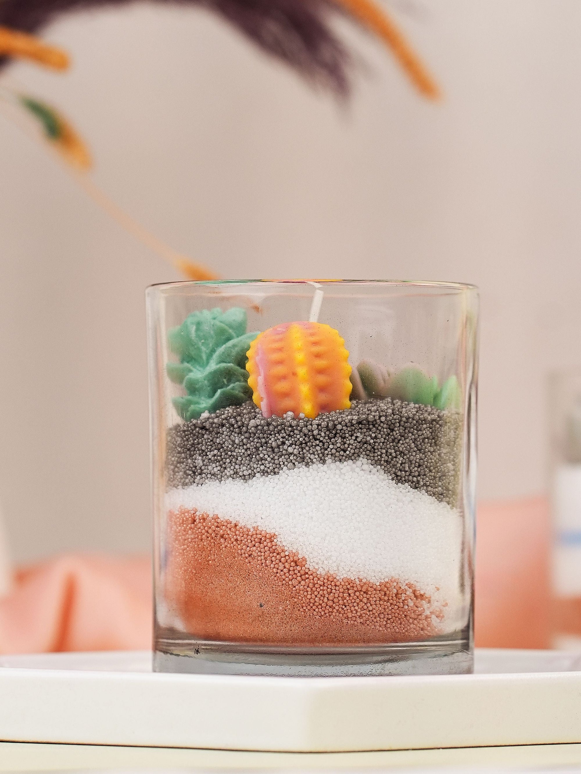 DIY Candle - Fertile Soil Themed Terrarium