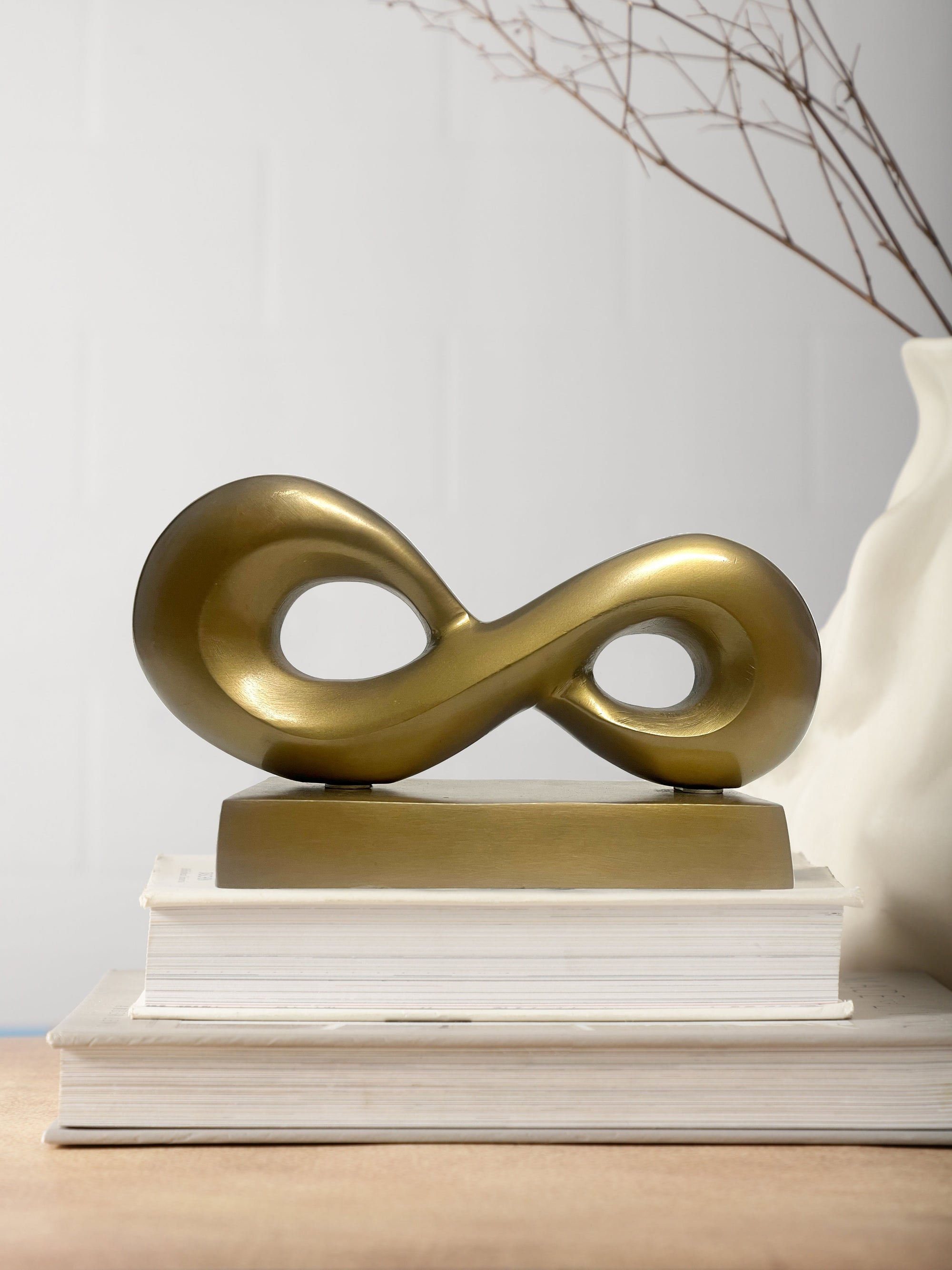 Infinity Loop Metal Sculpture
