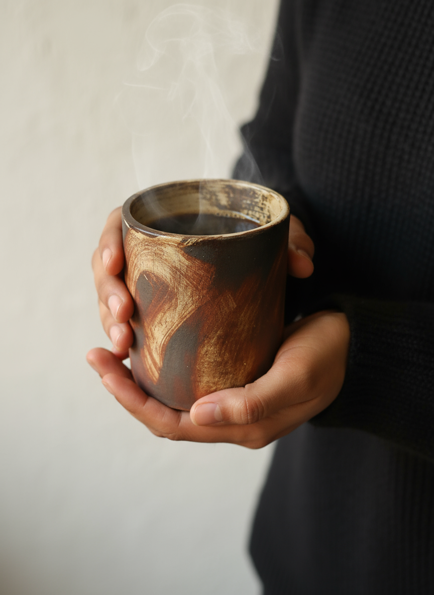 Fired earth kulladh - Set of 2 Small