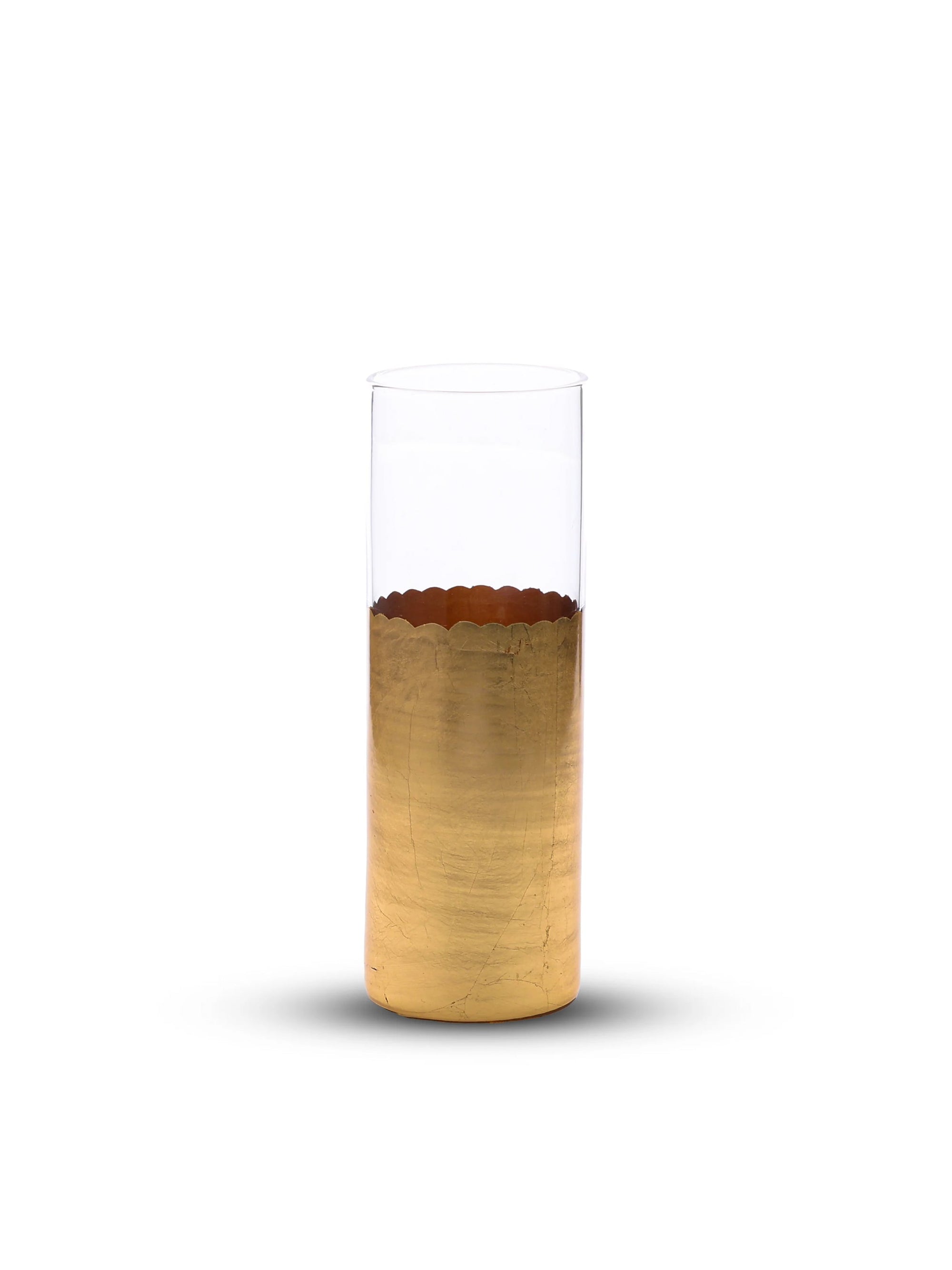 Gold Set Of 4 Tall Glasses