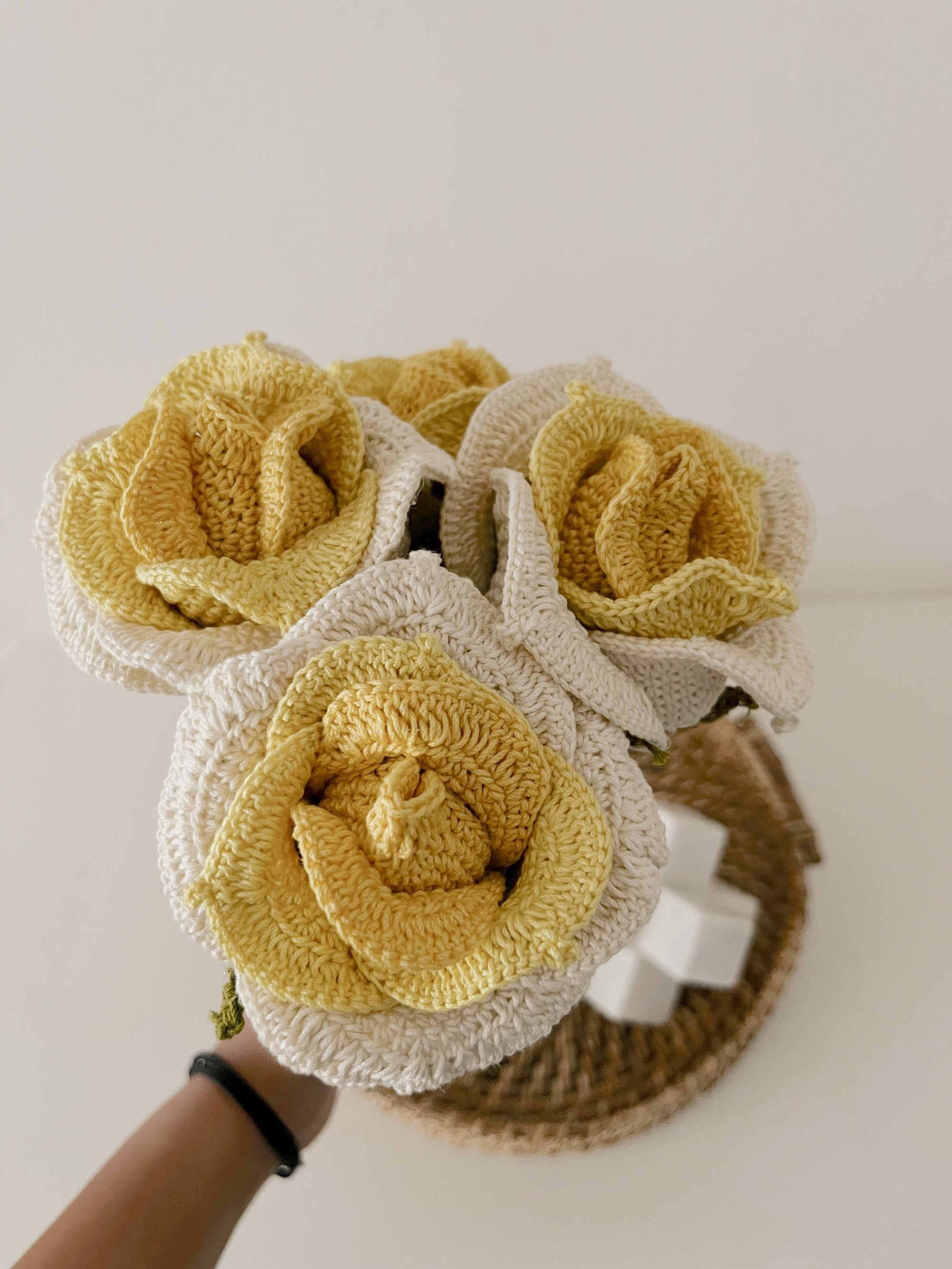 Gradient Thai Rose  - Crochet Flower