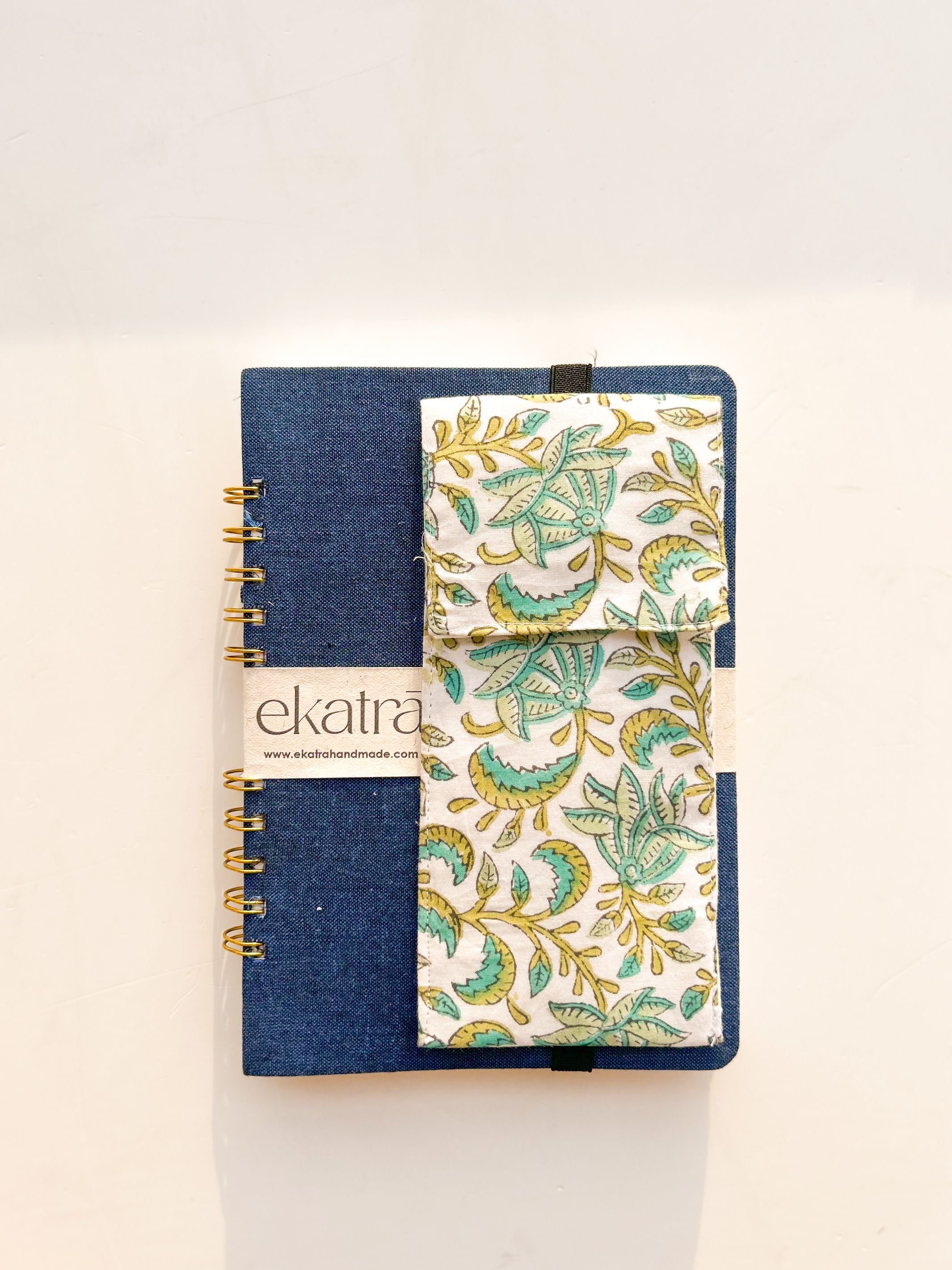 Pen Case - Green Floral
